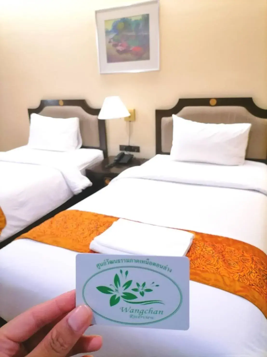 Deluxe Twin Room in Wangchan Riverview Deluxe Twin Room in Wangchan Riverview