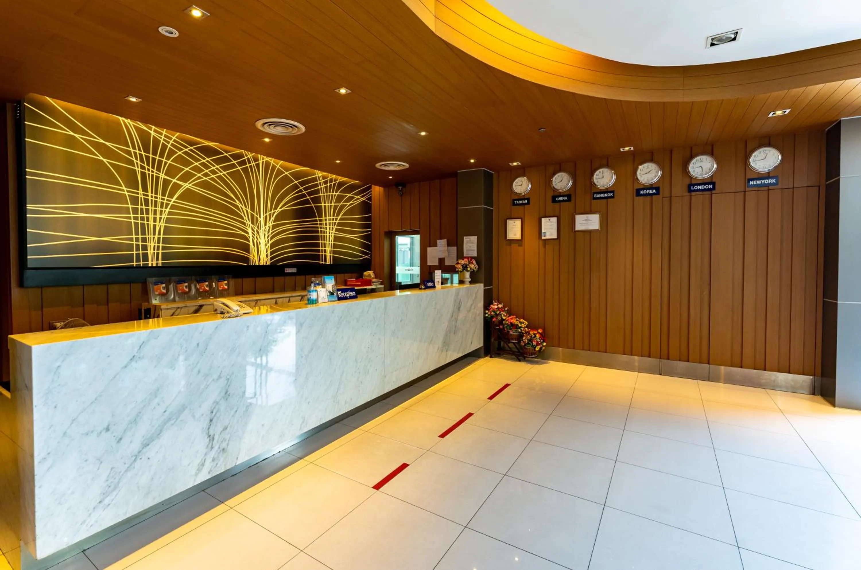 Lobby or reception in Royal Delight Hotel