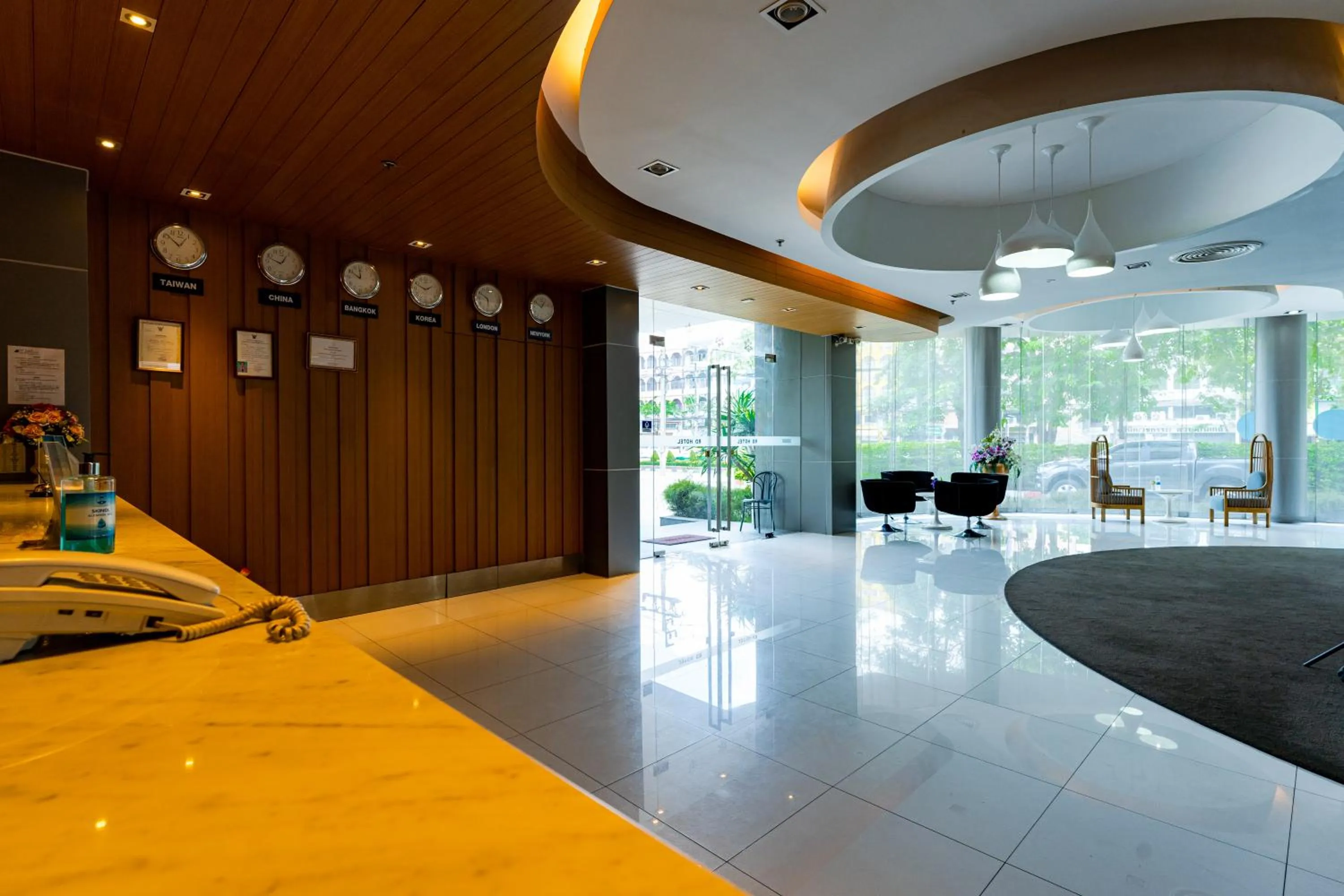 Lobby or reception in Royal Delight Hotel