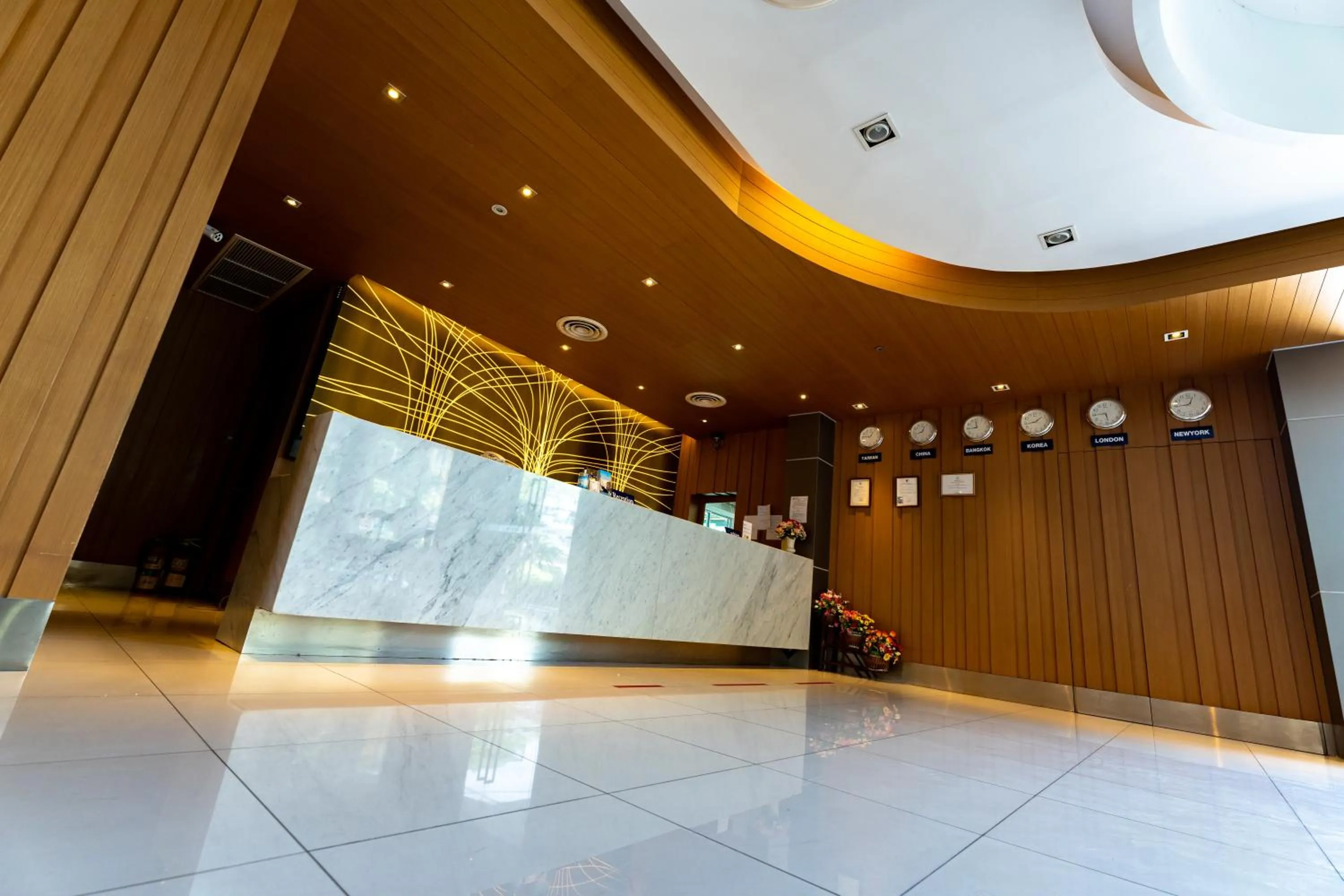 Lobby or reception in Royal Delight Hotel