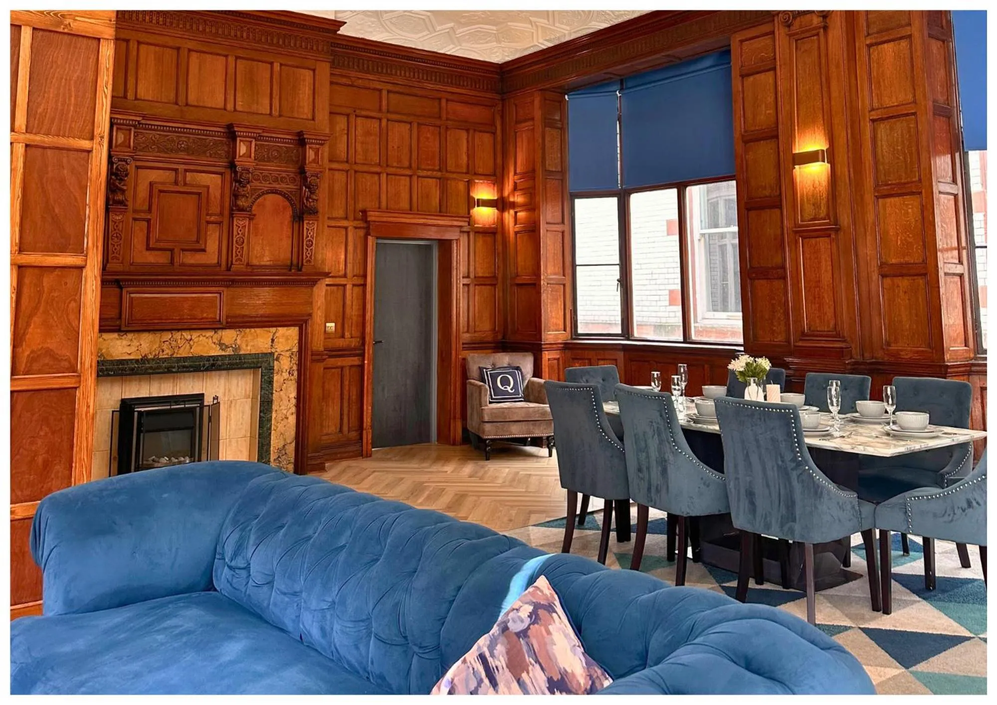 Seating area in 16 Queen Avenue Collection by Happy Days