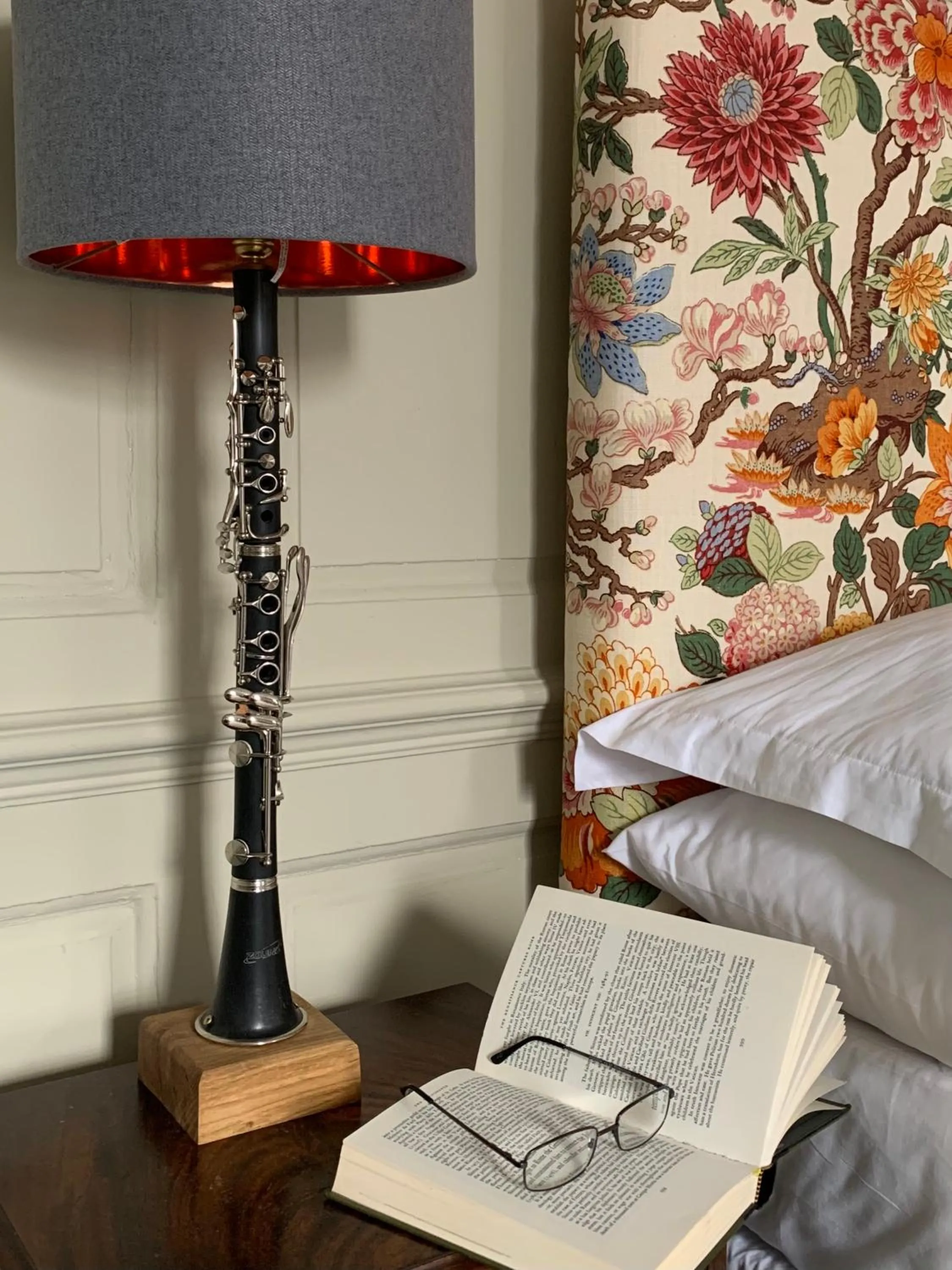 Decorative detail, Bed in The Great House B&B