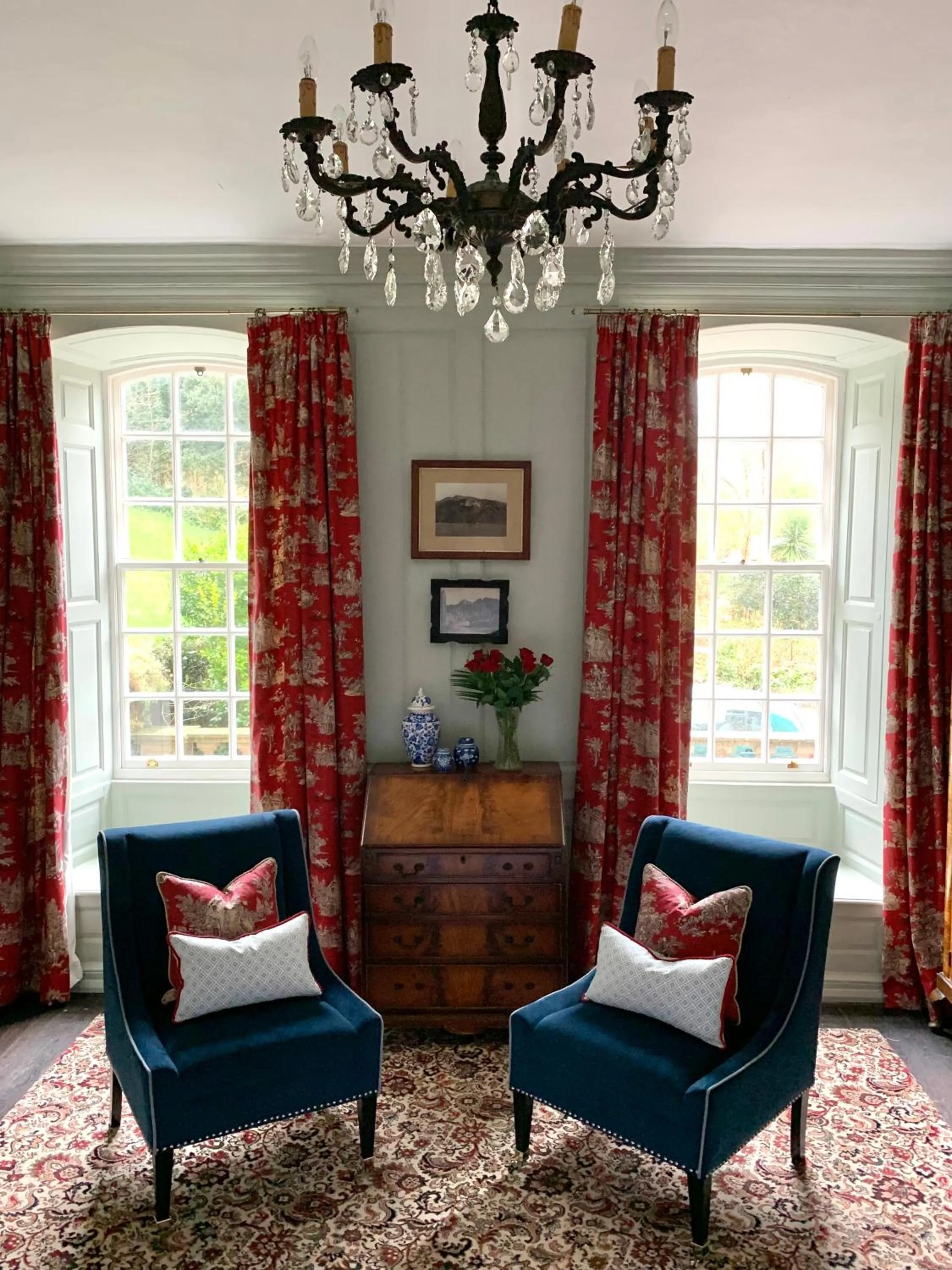 Seating area in The Great House B&B