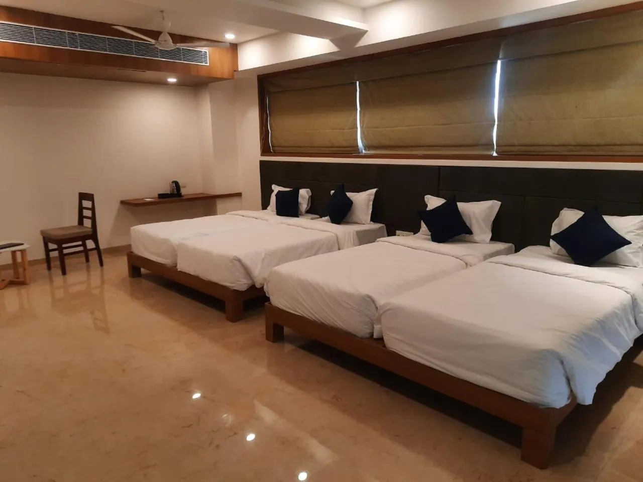 Bed in VITS The Somnath Gateway