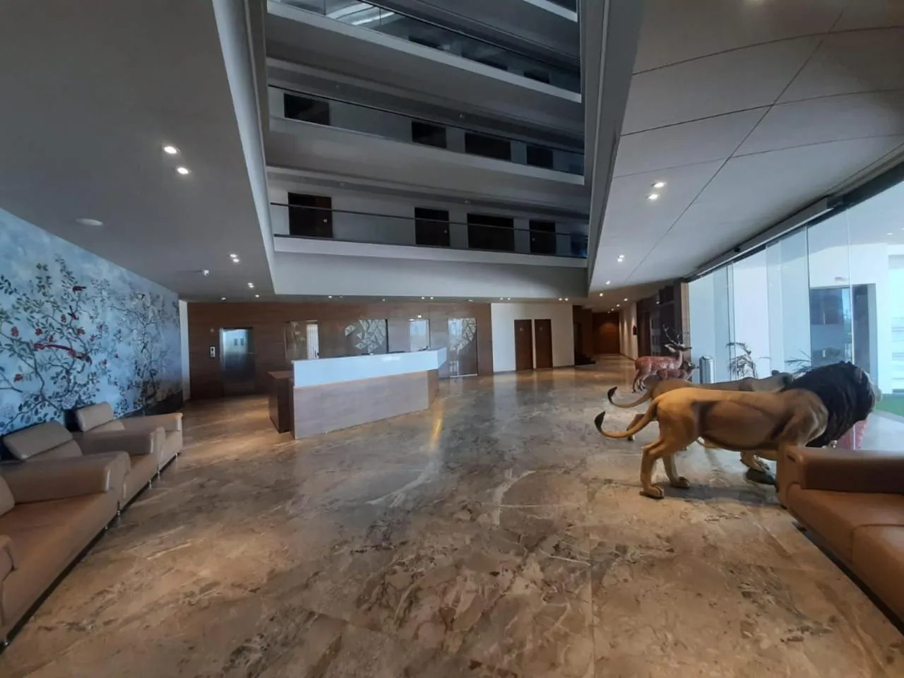 Lobby or reception in VITS The Somnath Gateway