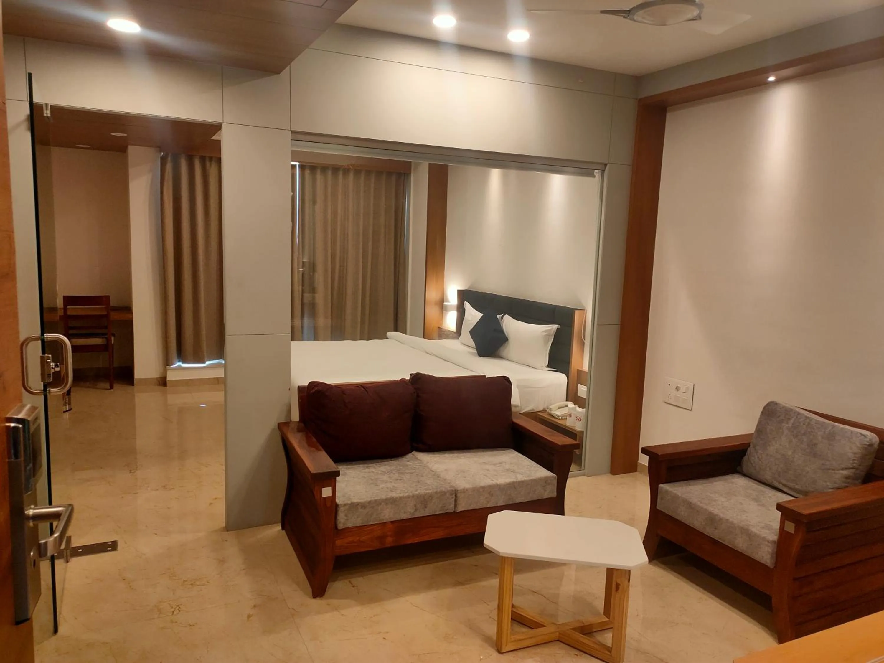 Living room in VITS The Somnath Gateway