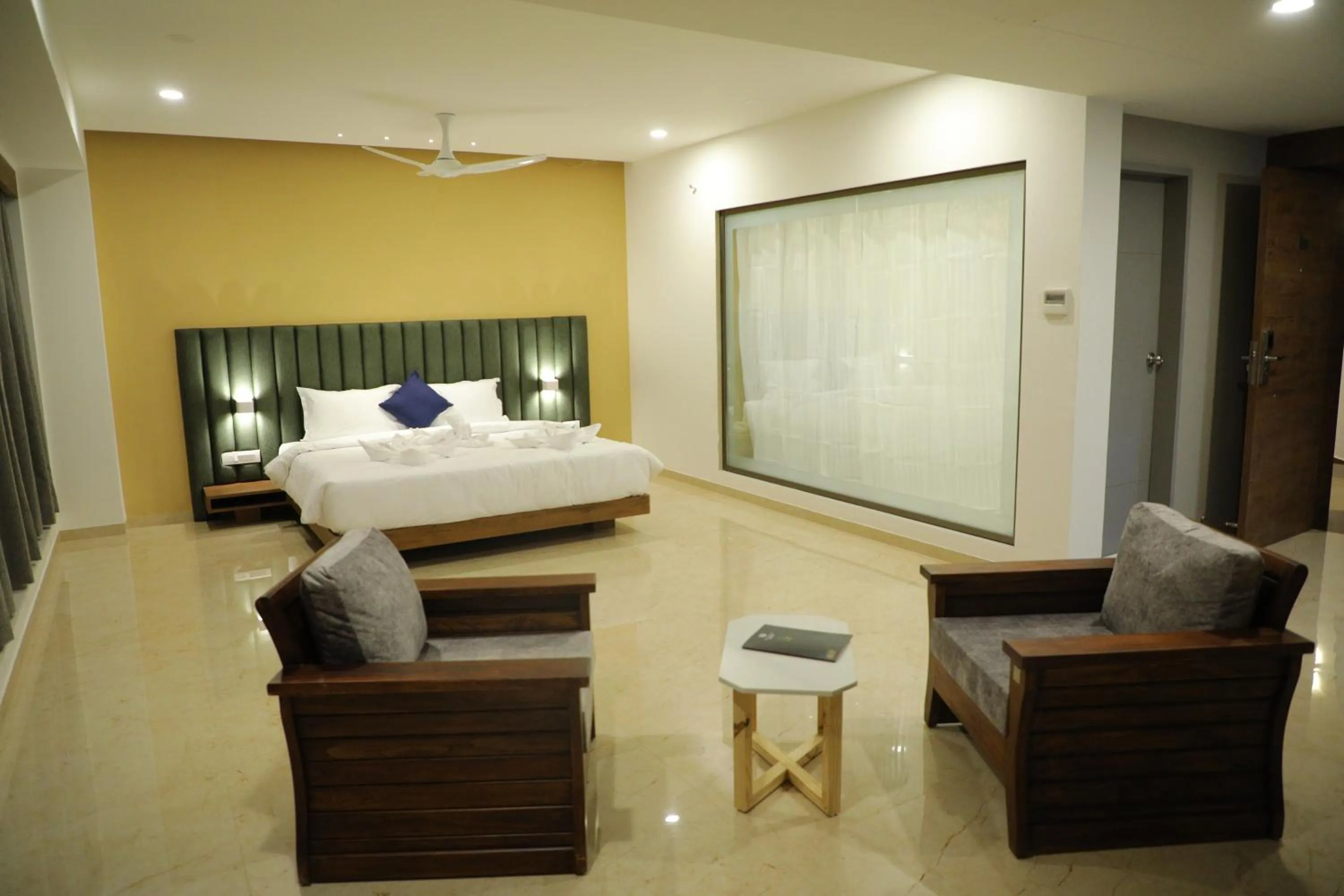 Bed in VITS The Somnath Gateway