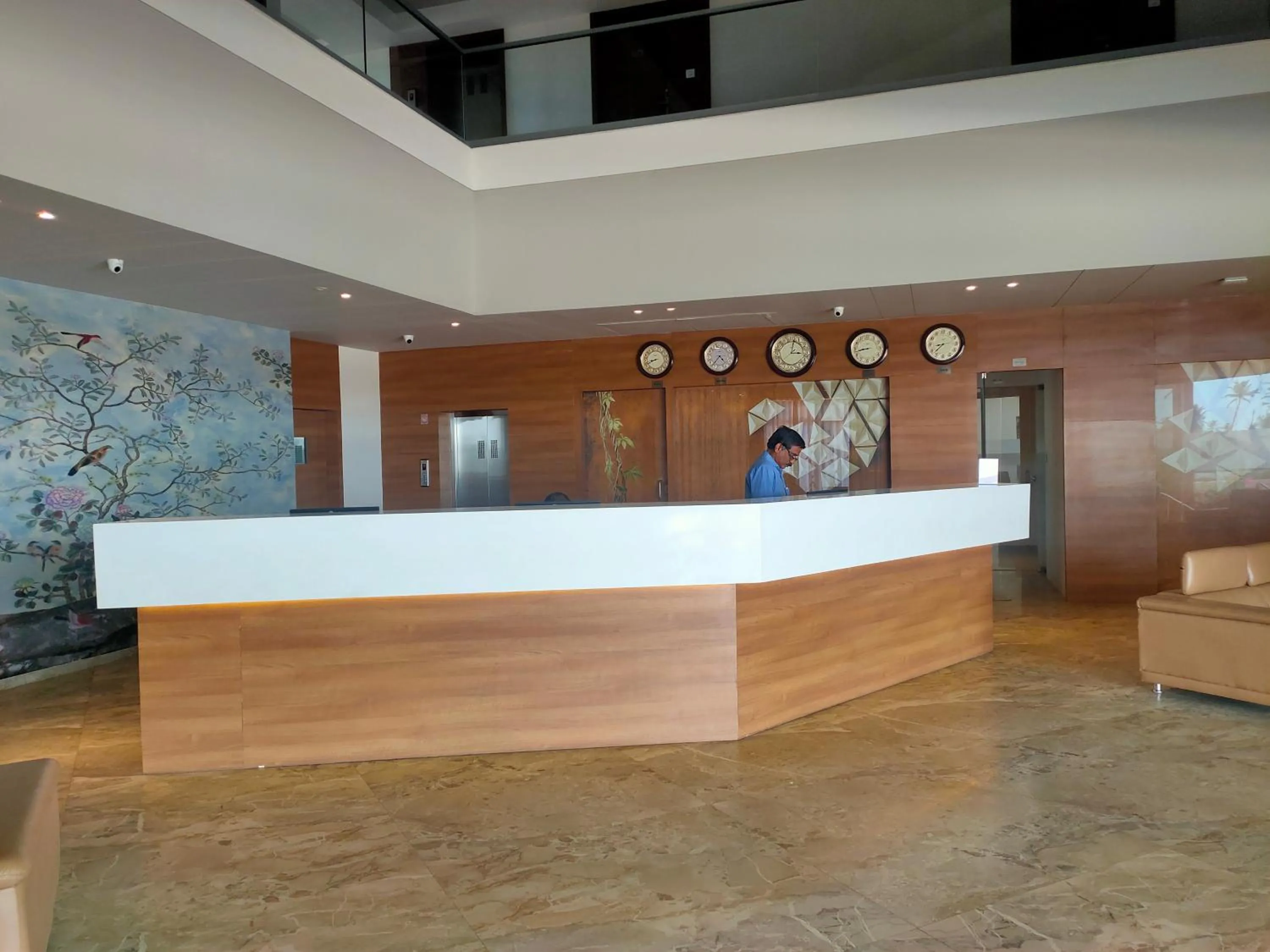 Lobby or reception in VITS The Somnath Gateway