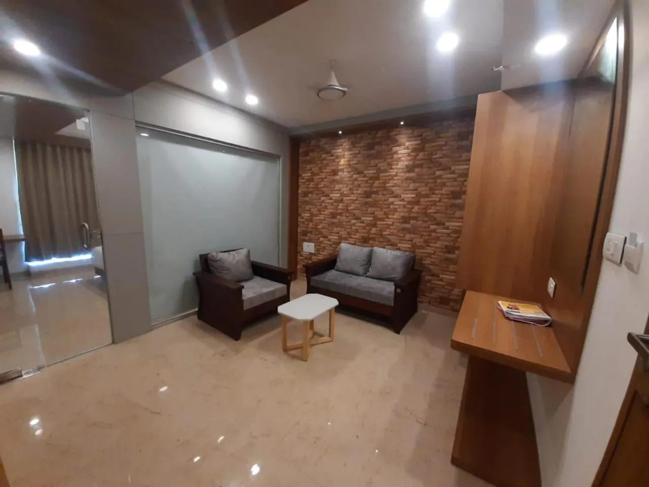 Living room in VITS The Somnath Gateway