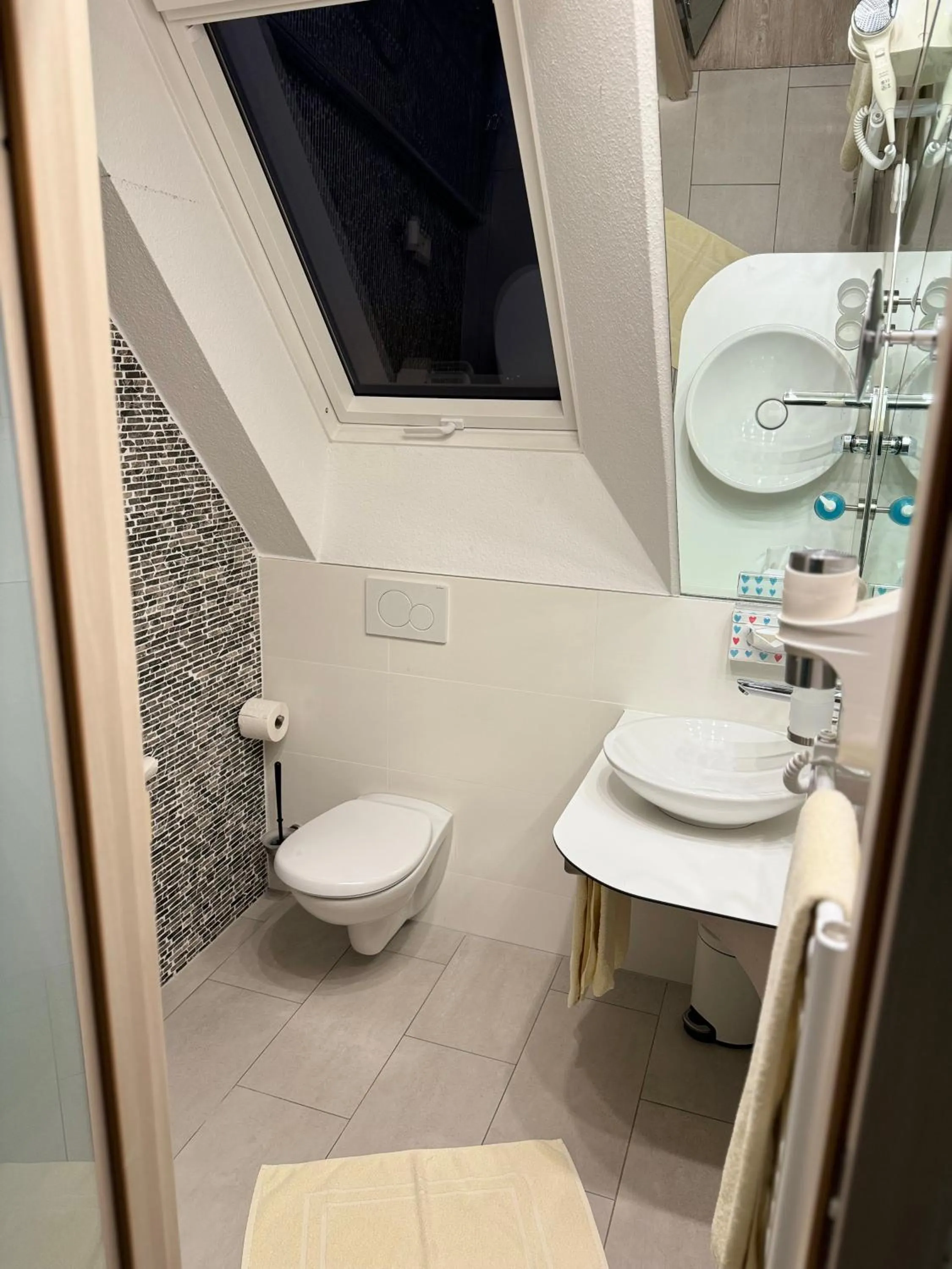 Bathroom in Hotel Haase