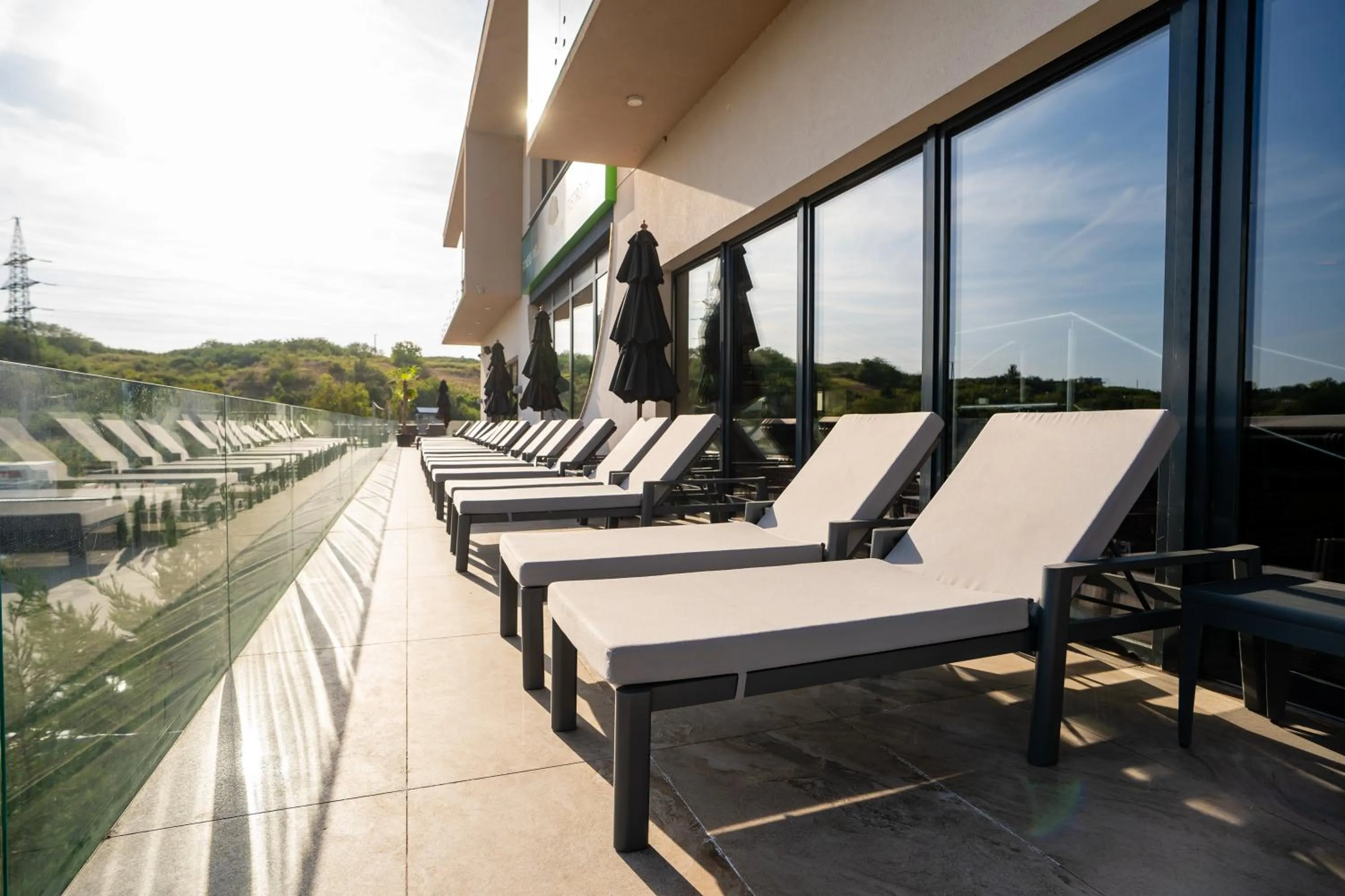 sunbed in Allure Healthy Hotel & Spa