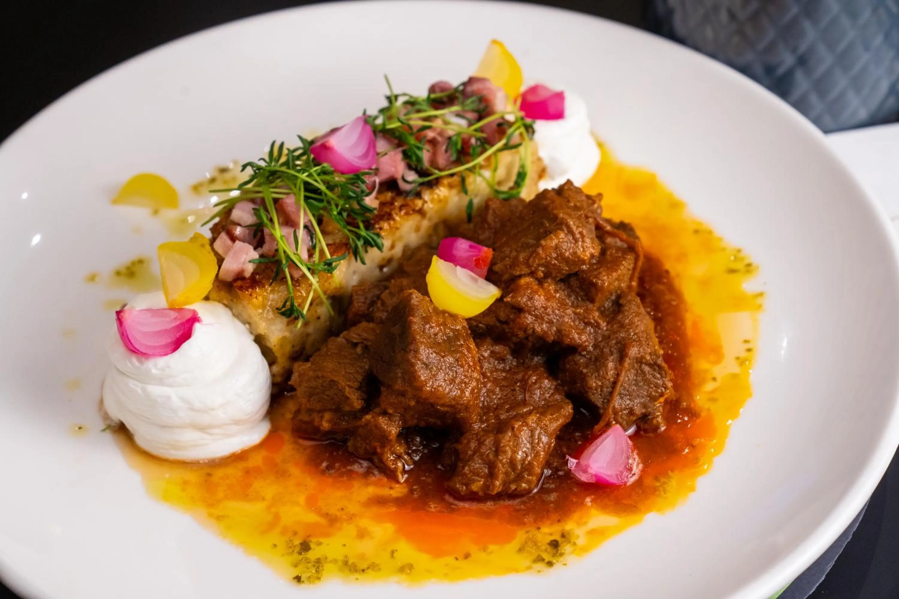 Food close-up in Allure Hotel & Spa