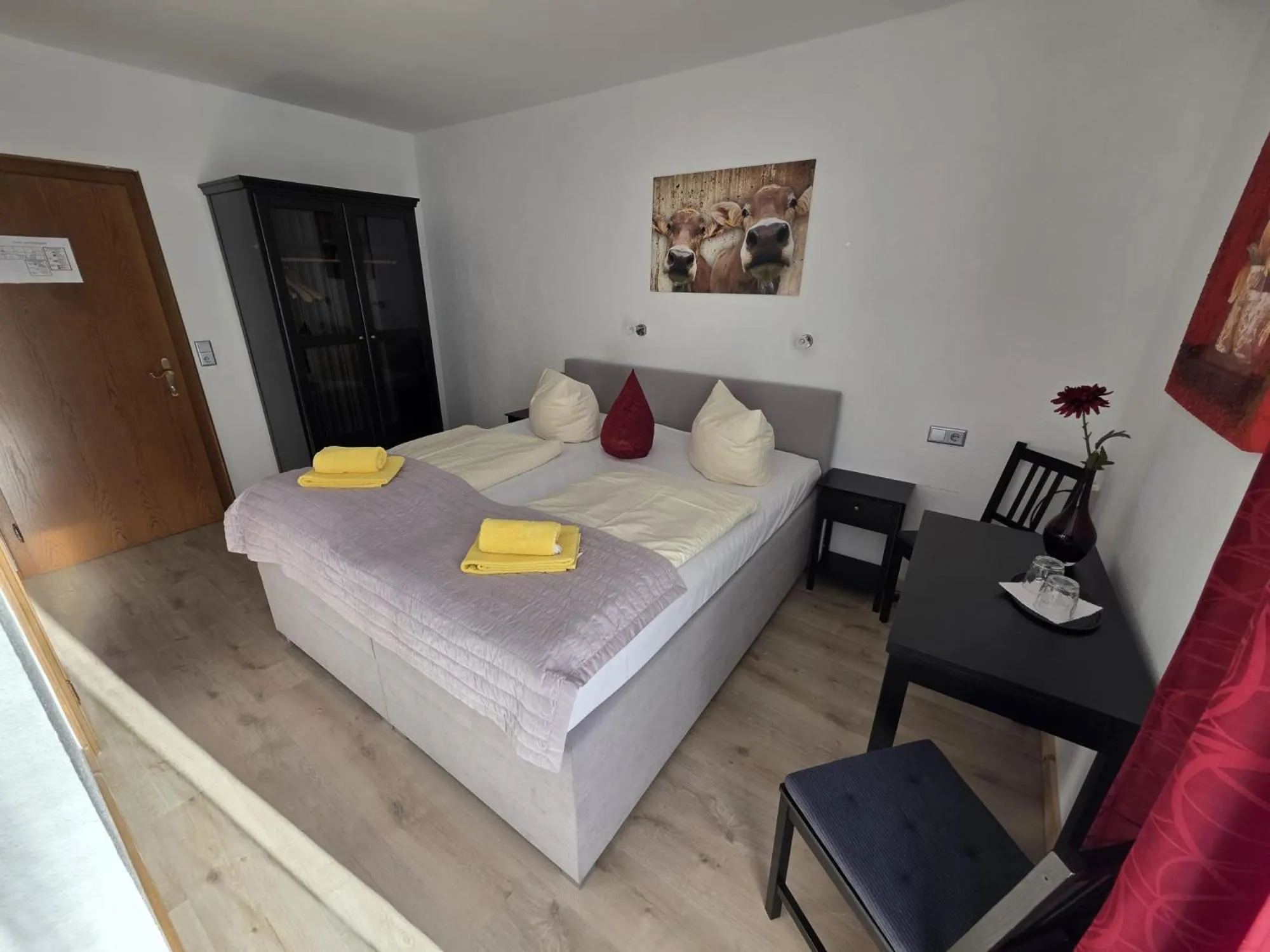 Bed in Landhotel Röfleuten