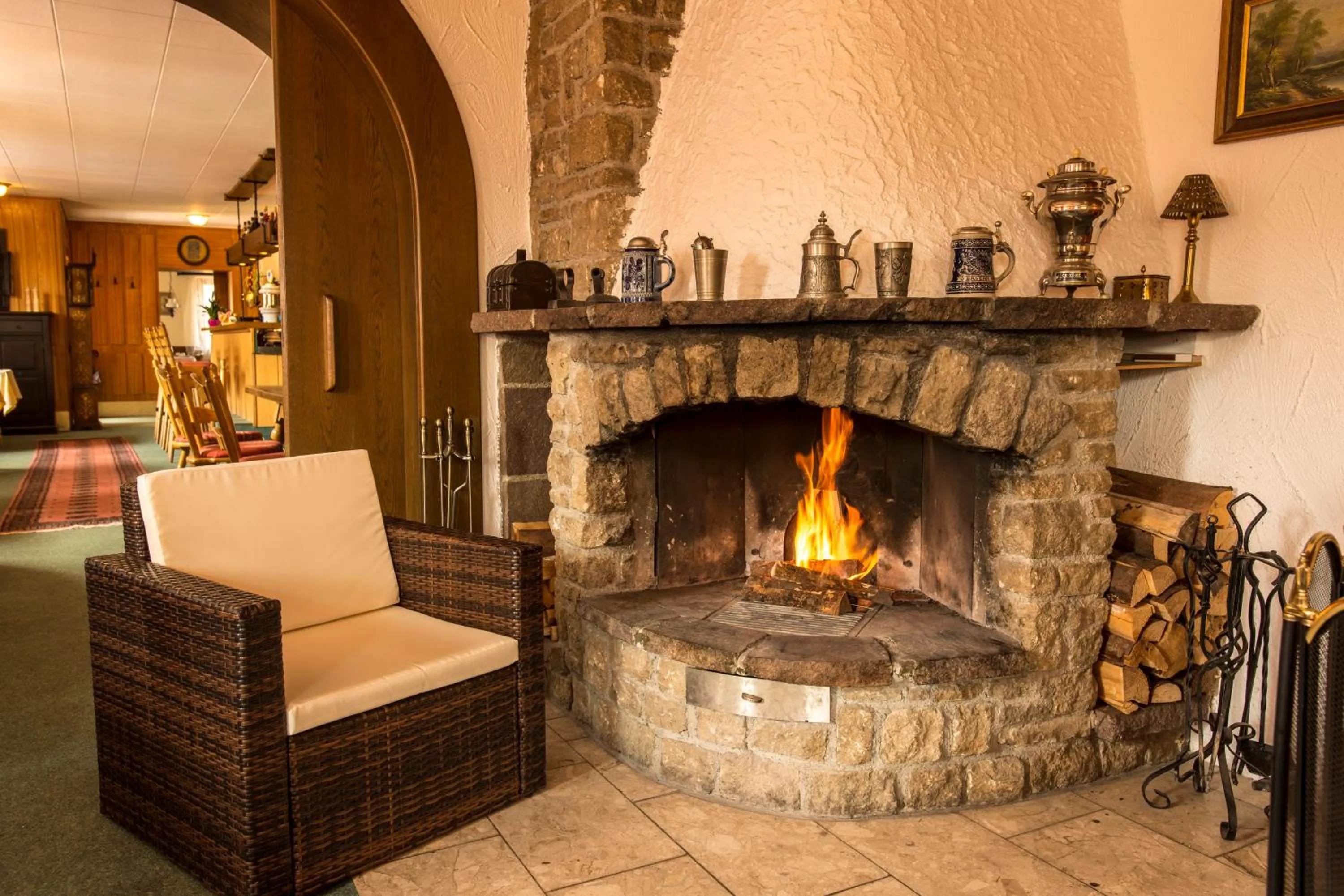 Decorative detail in Landhotel Röfleuten