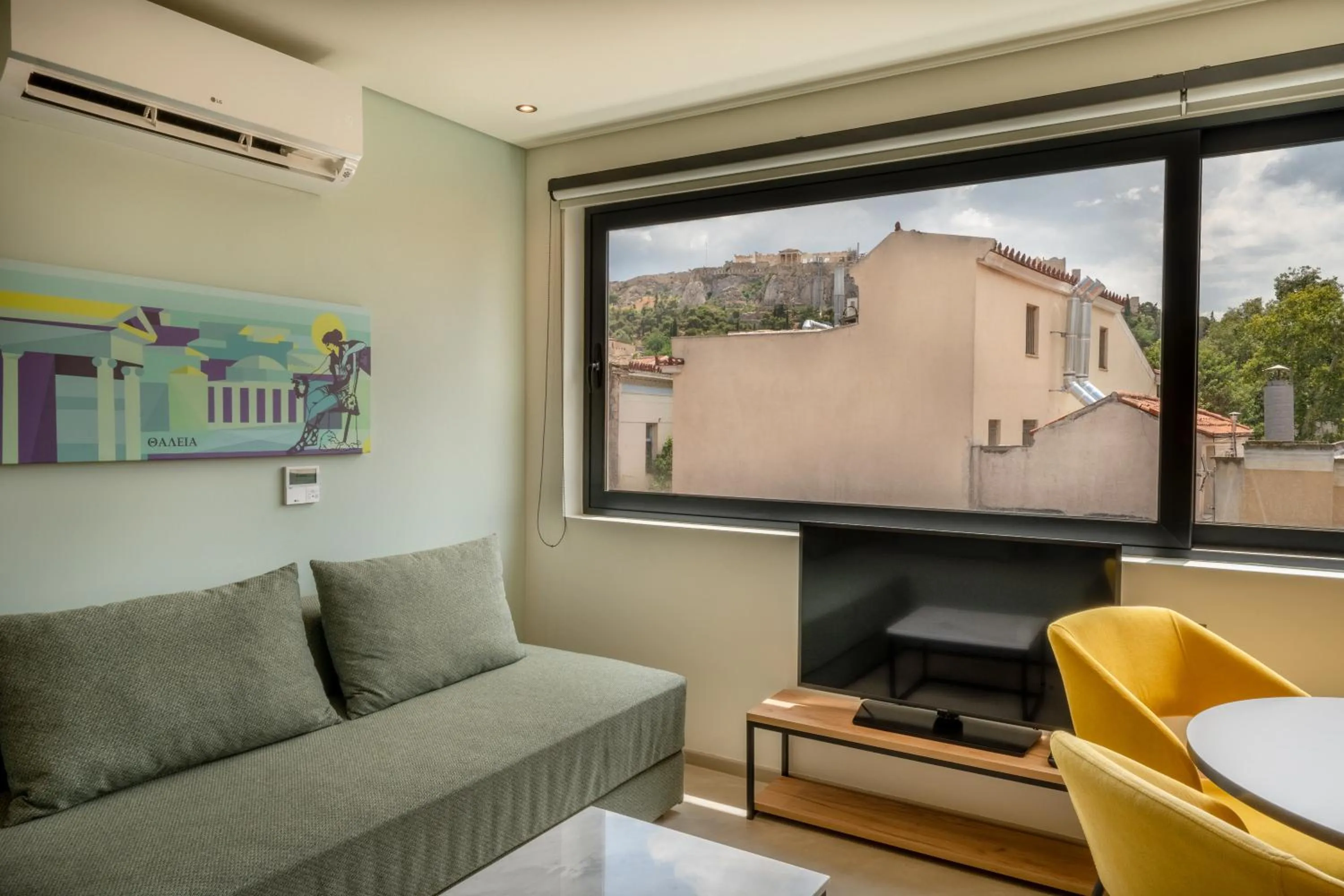 Living room in Muse Urban Suites