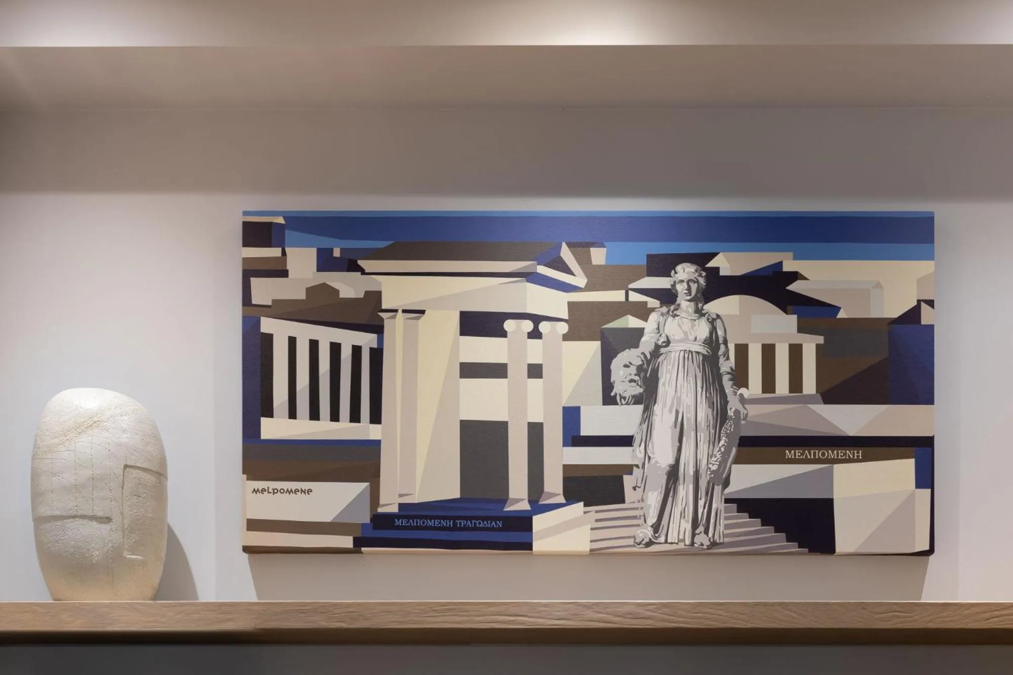 Decorative detail in Muse Urban Suites