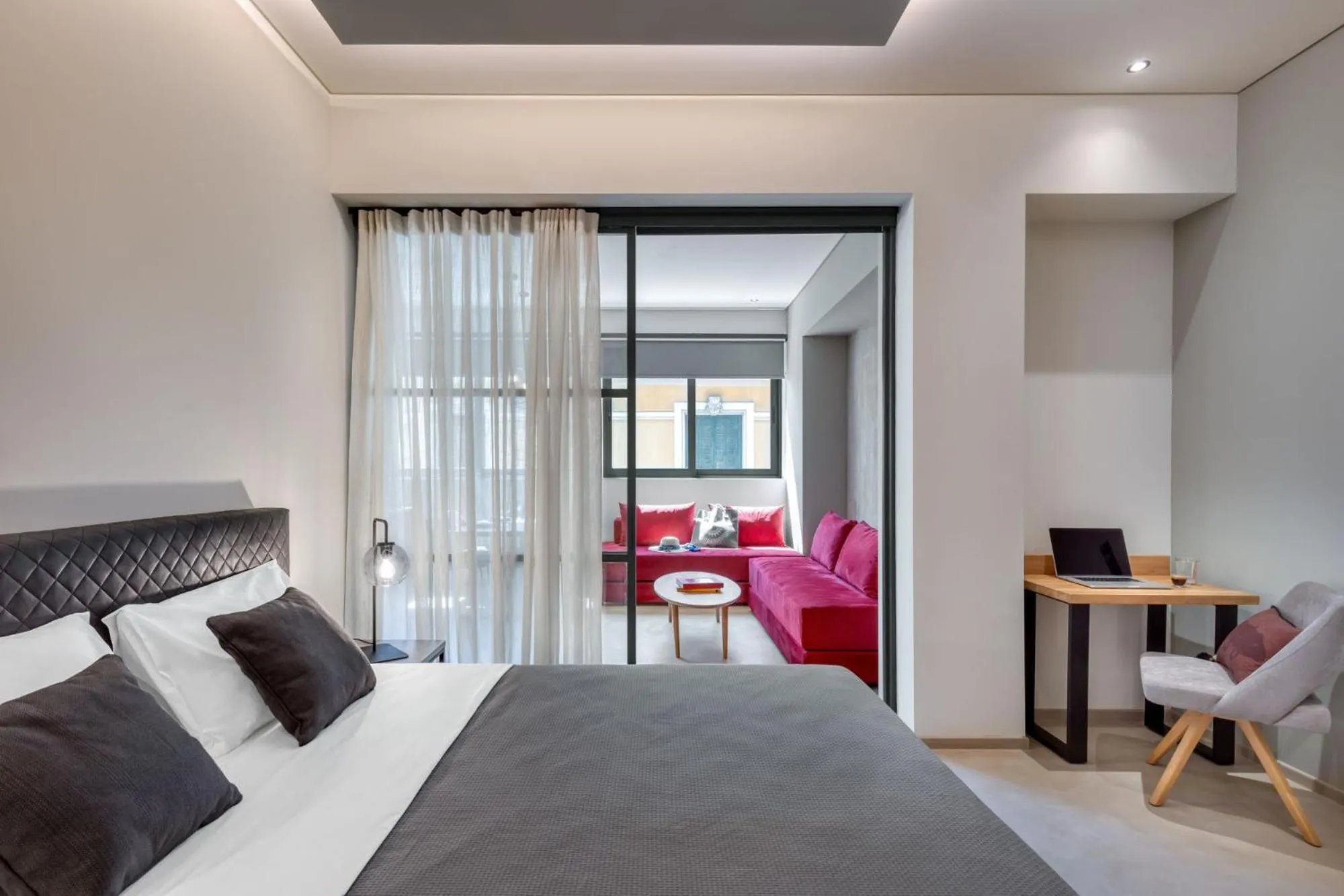 Bed in Muse Urban Suites