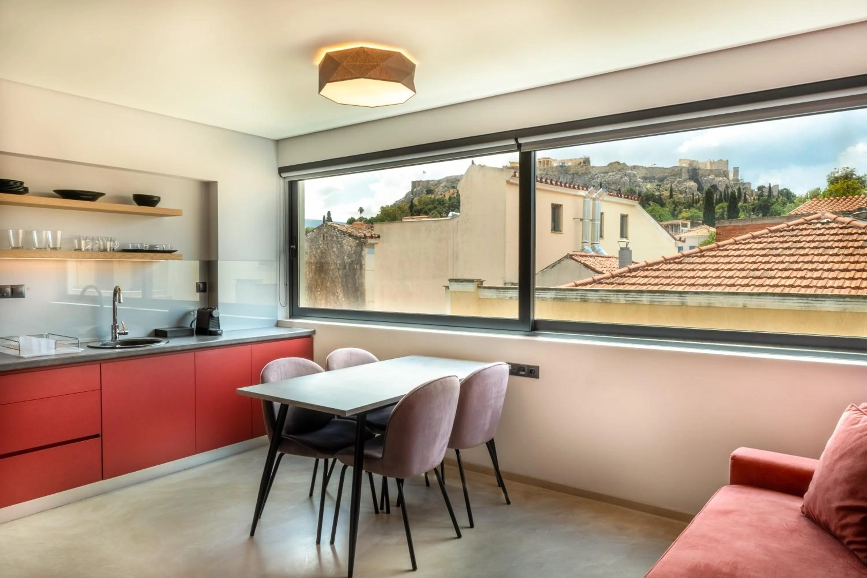 Dining area in Muse Urban Suites