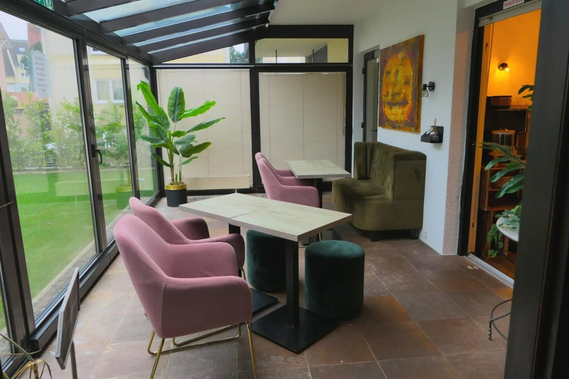 Seating area in Hotel Am Martinsberg