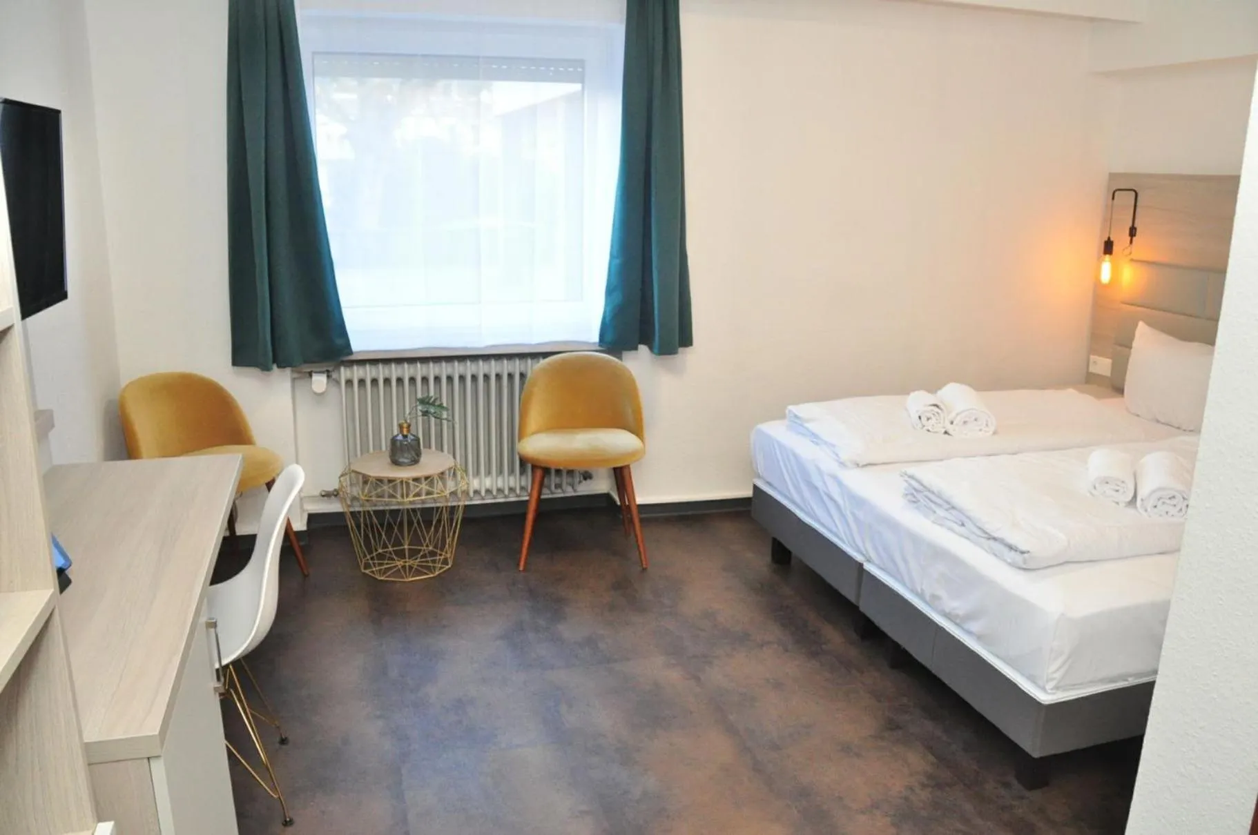 Photo of the whole room, Bed in Hotel Am Martinsberg