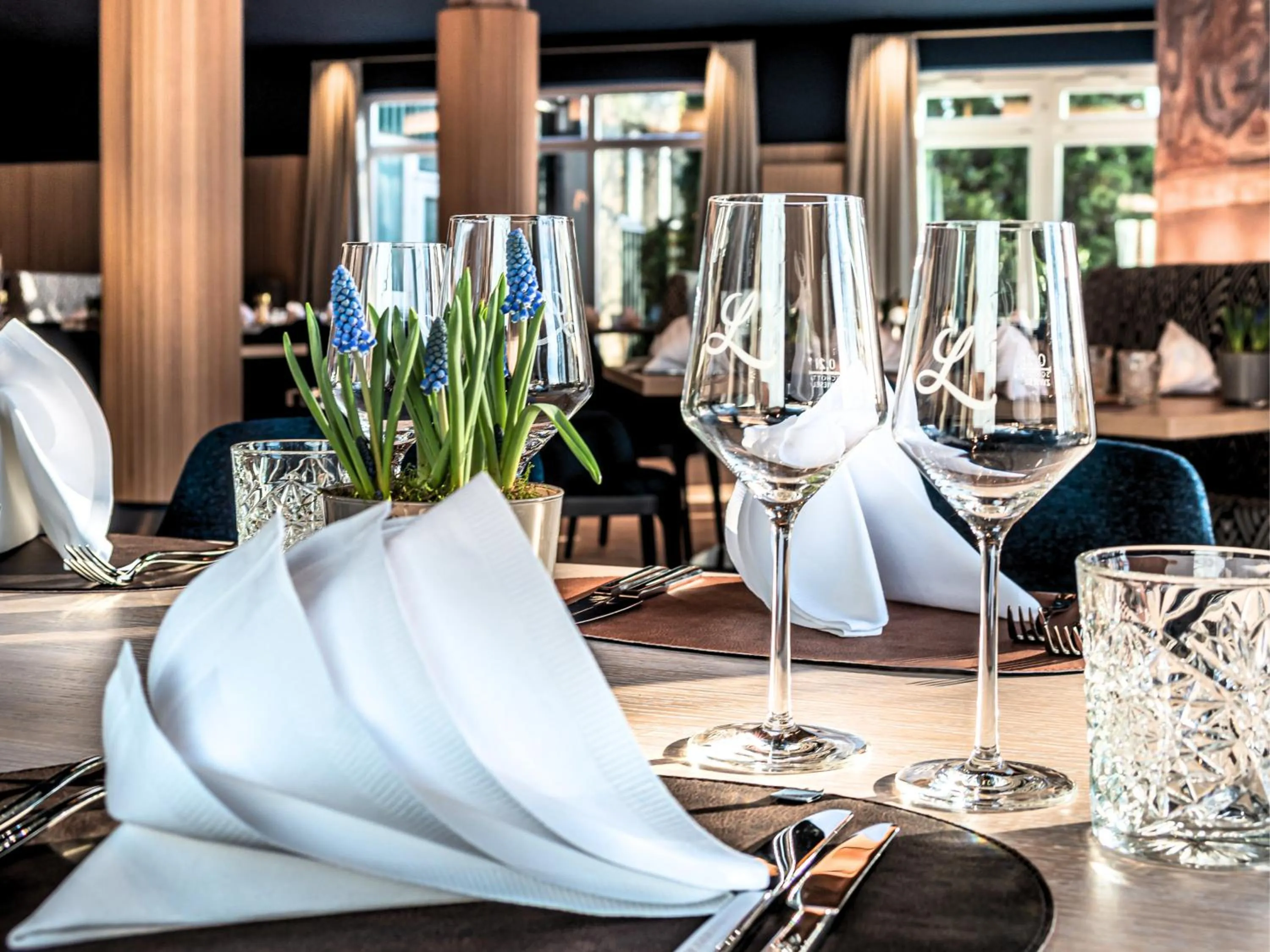 Restaurant/places to eat in Steigenberger Hotel Treudelberg Hamburg