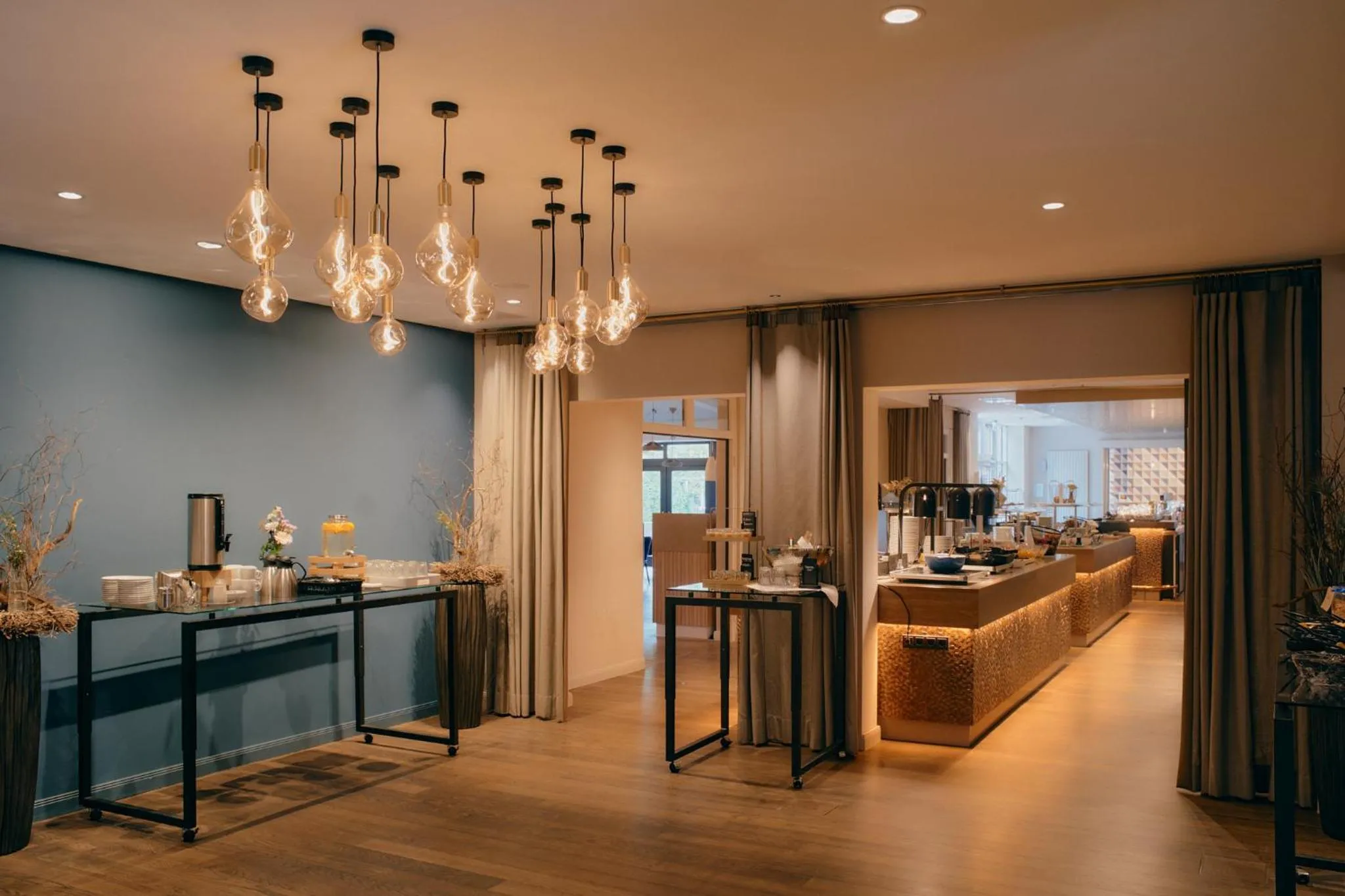 Breakfast in Steigenberger Hotel Treudelberg Hamburg