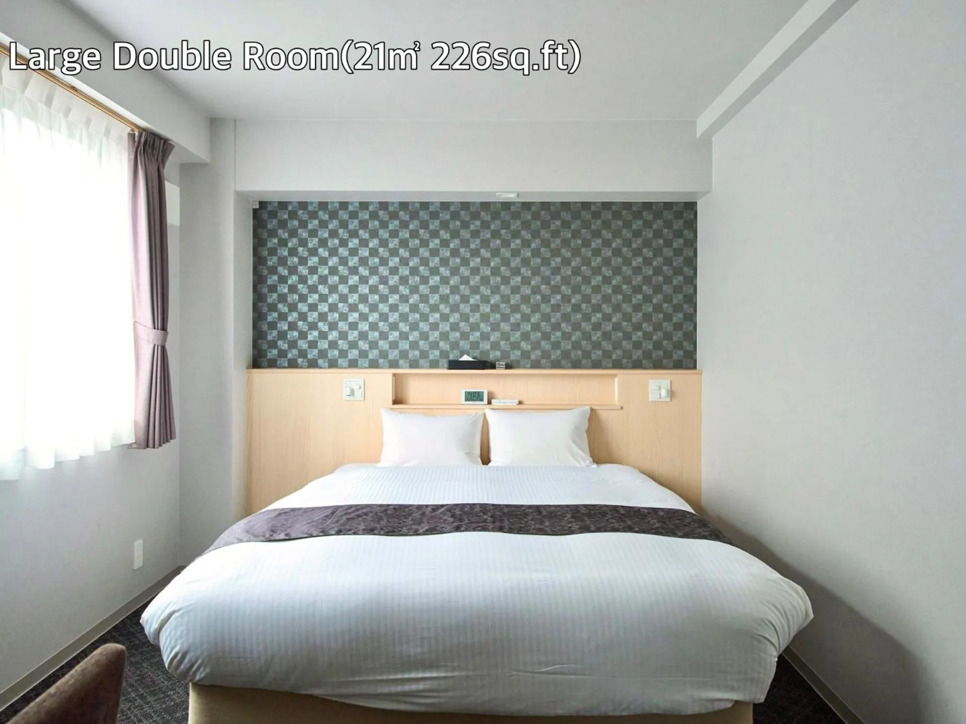 Bed in Hotel GOCO stay Kyoto Shijo Kawaramachi