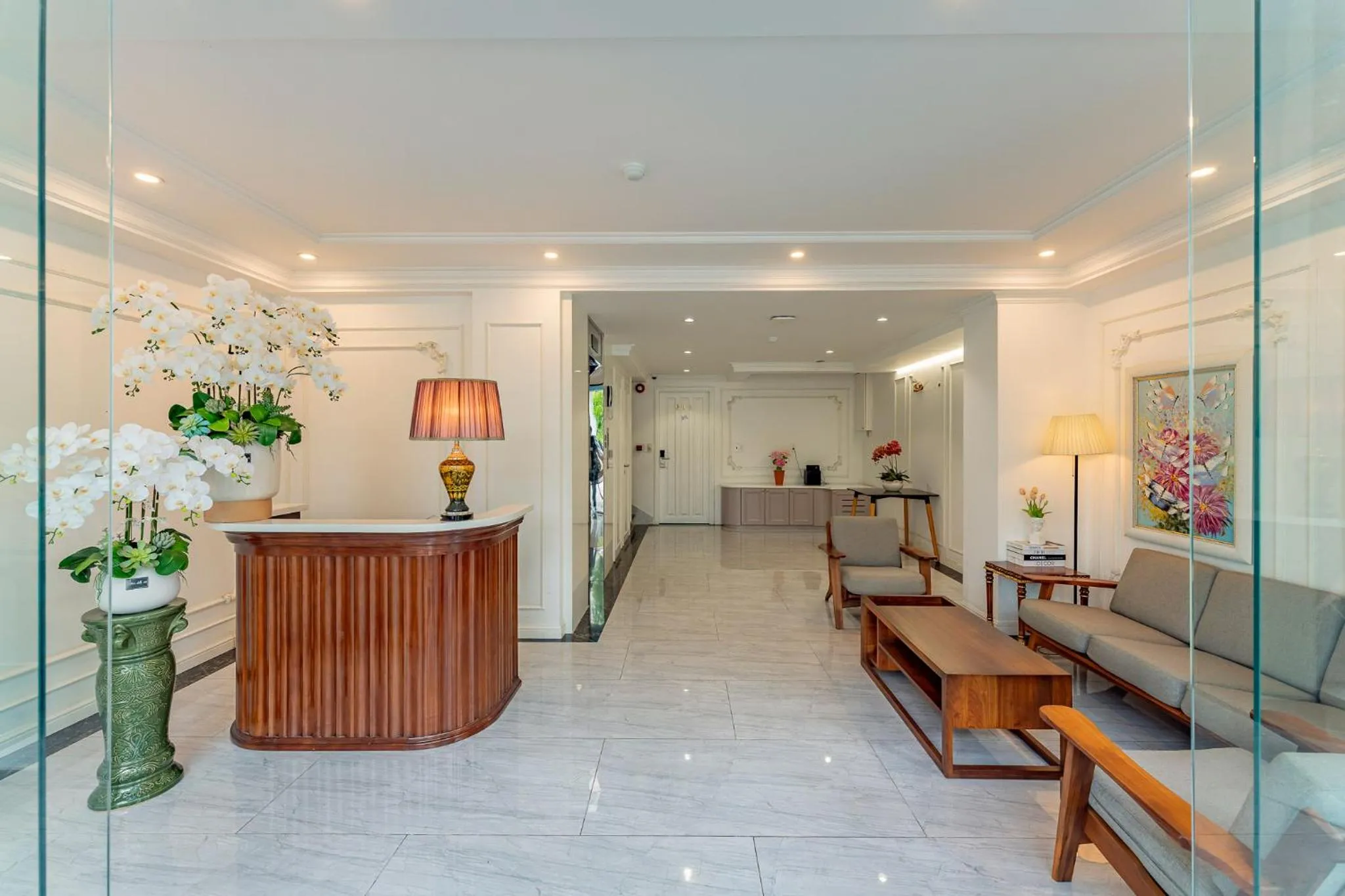 Lobby or reception in Ngan Ha 2 Apartment