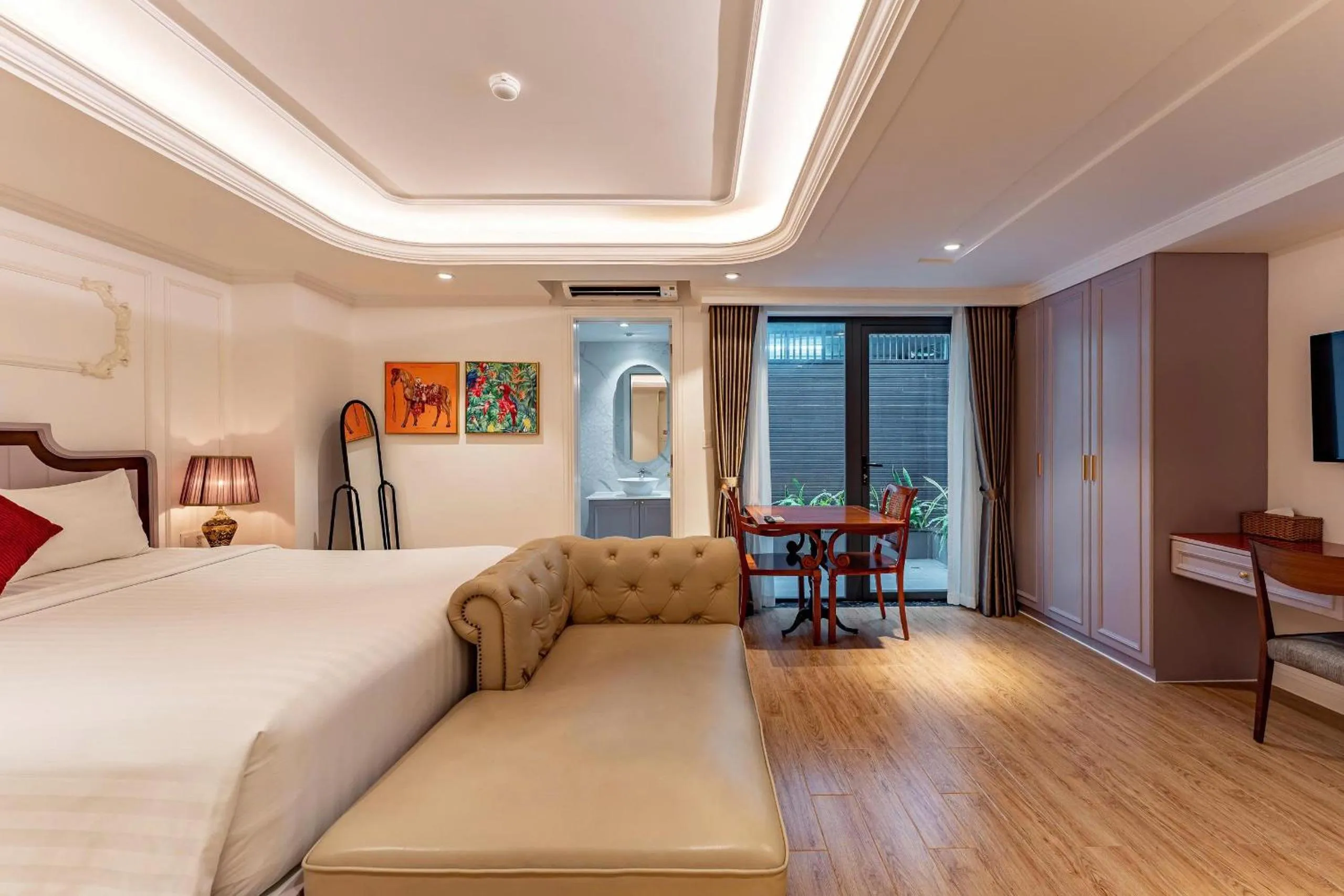 Bed in Ngan Ha 2 Apartment