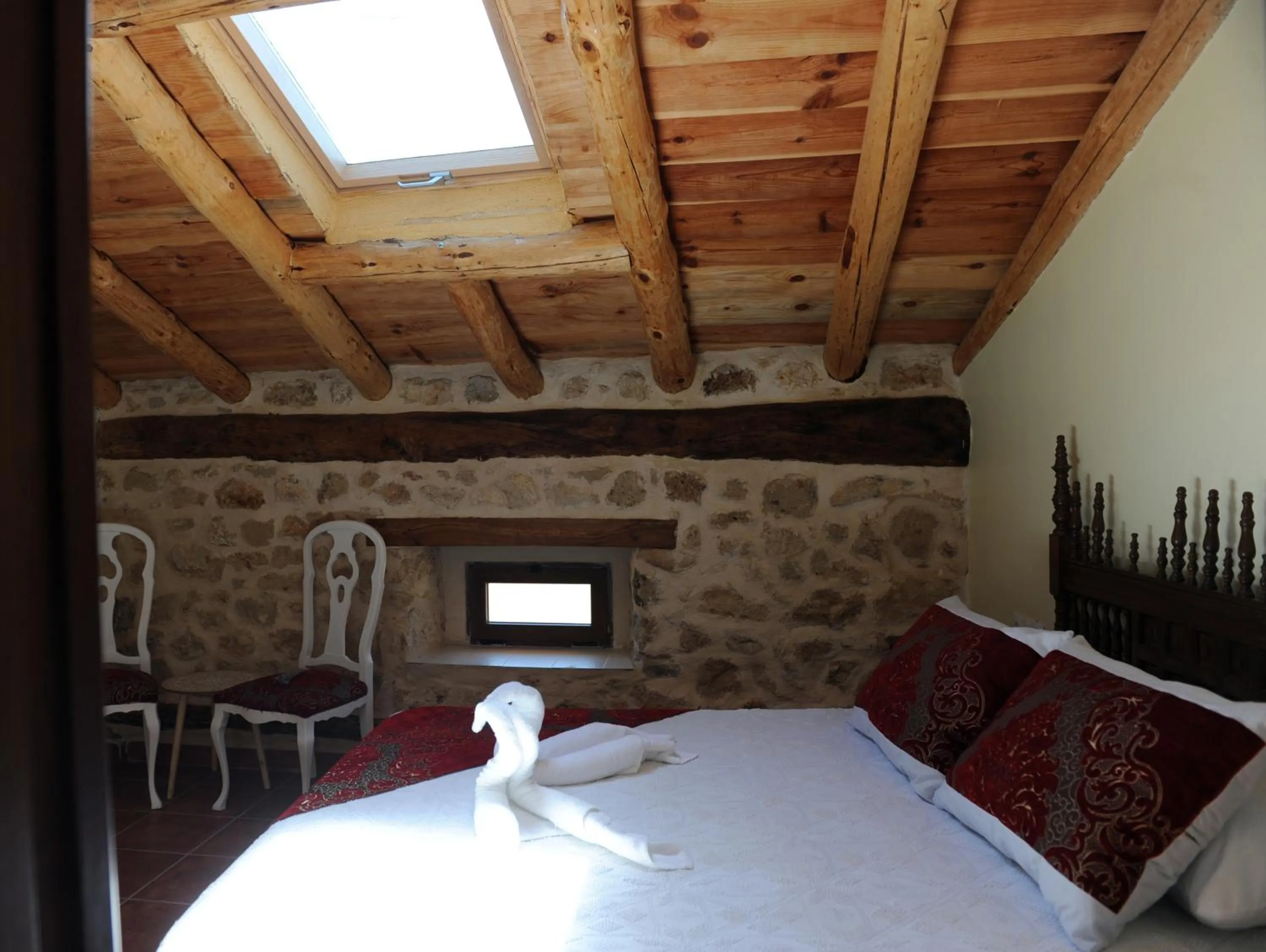 Bed in Hotel Rural El Labrador