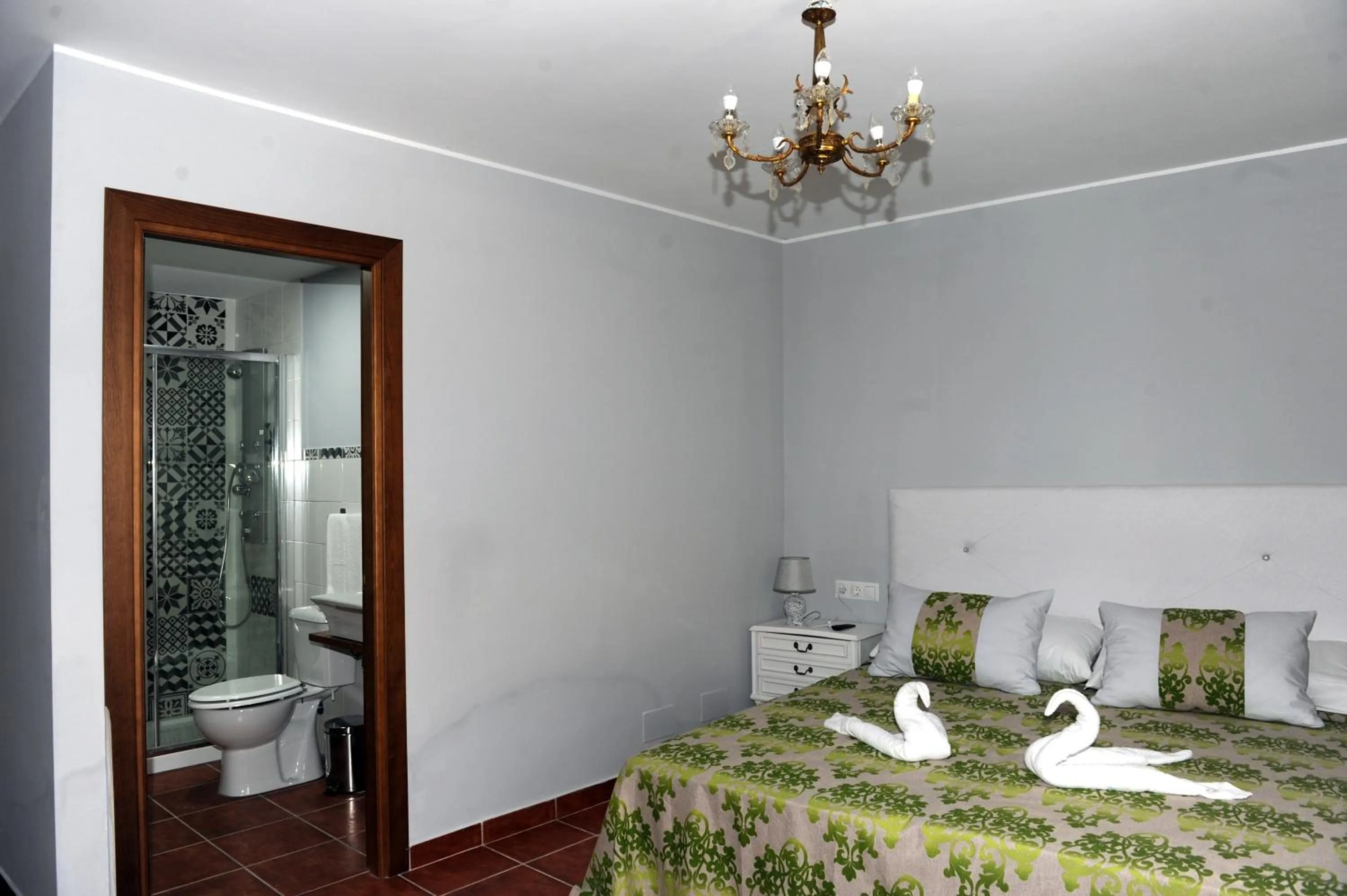 Bed in Hotel Rural El Labrador