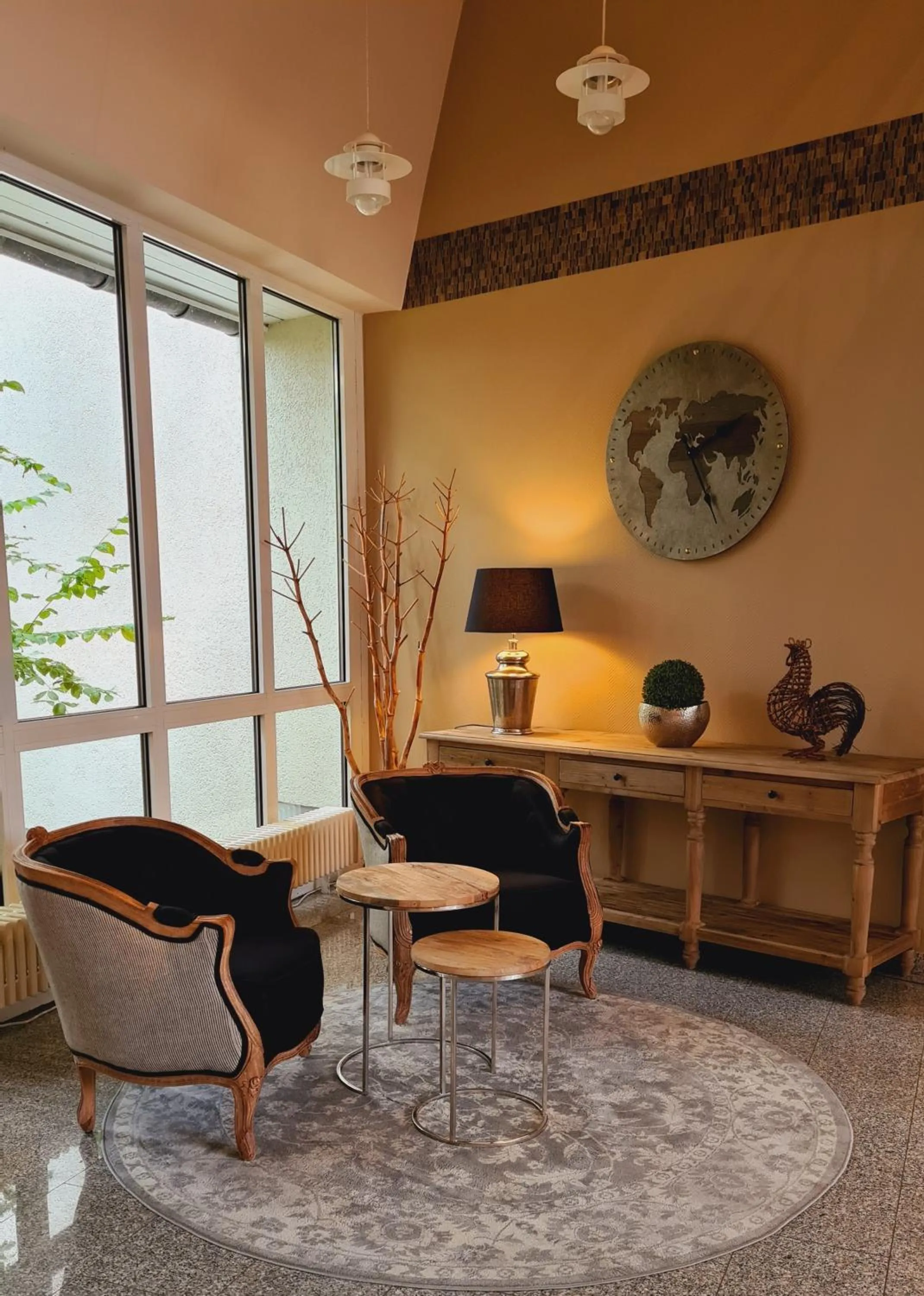 Lobby or reception in Hotel Zum Leineweber