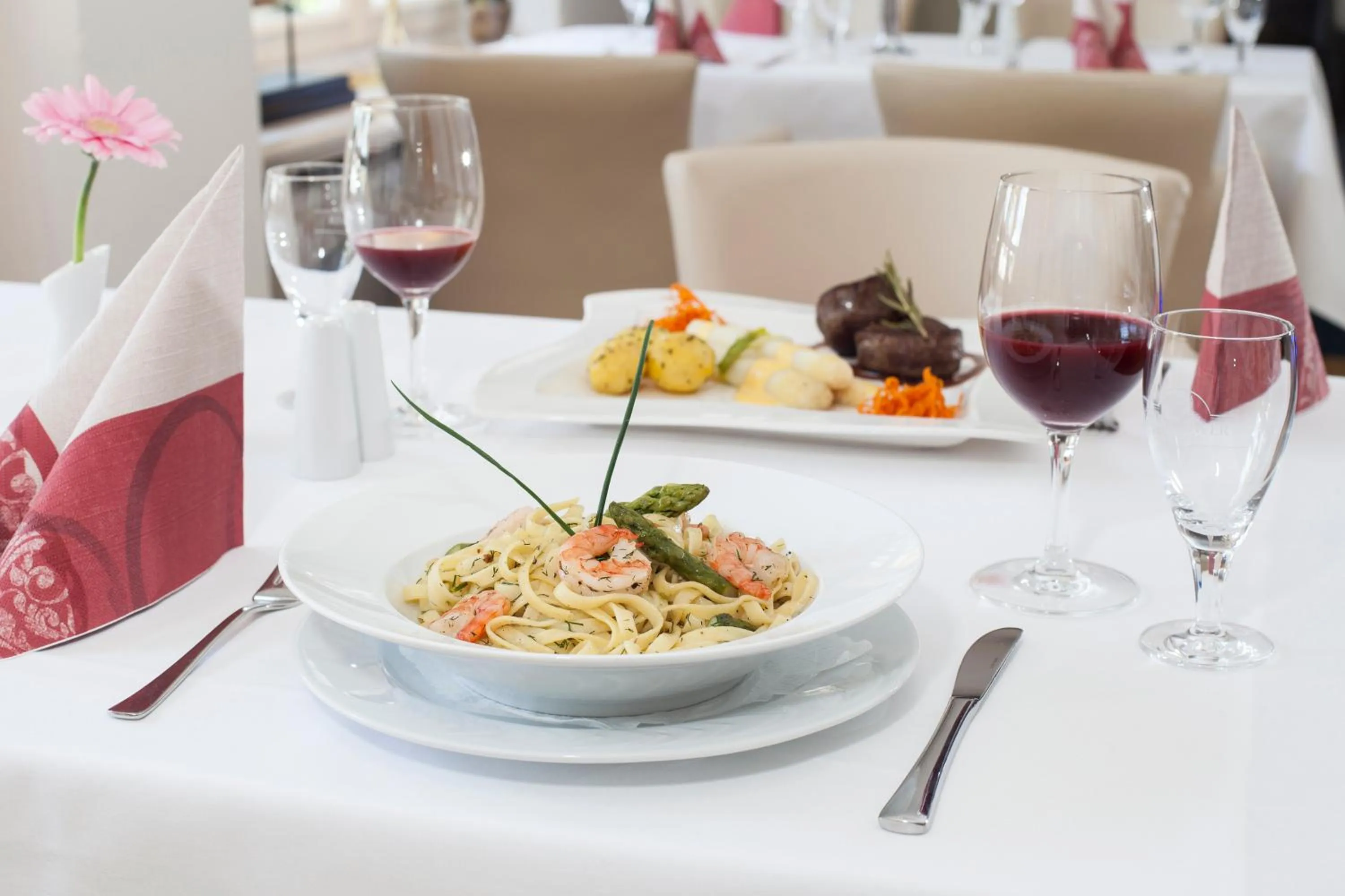 Restaurant/places to eat in Meeressterne Hotel Residenz in Heringsdorf