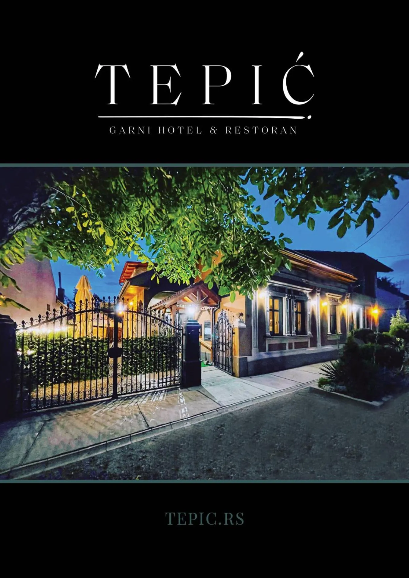 Street view in TEPIĆ Garni Hotel