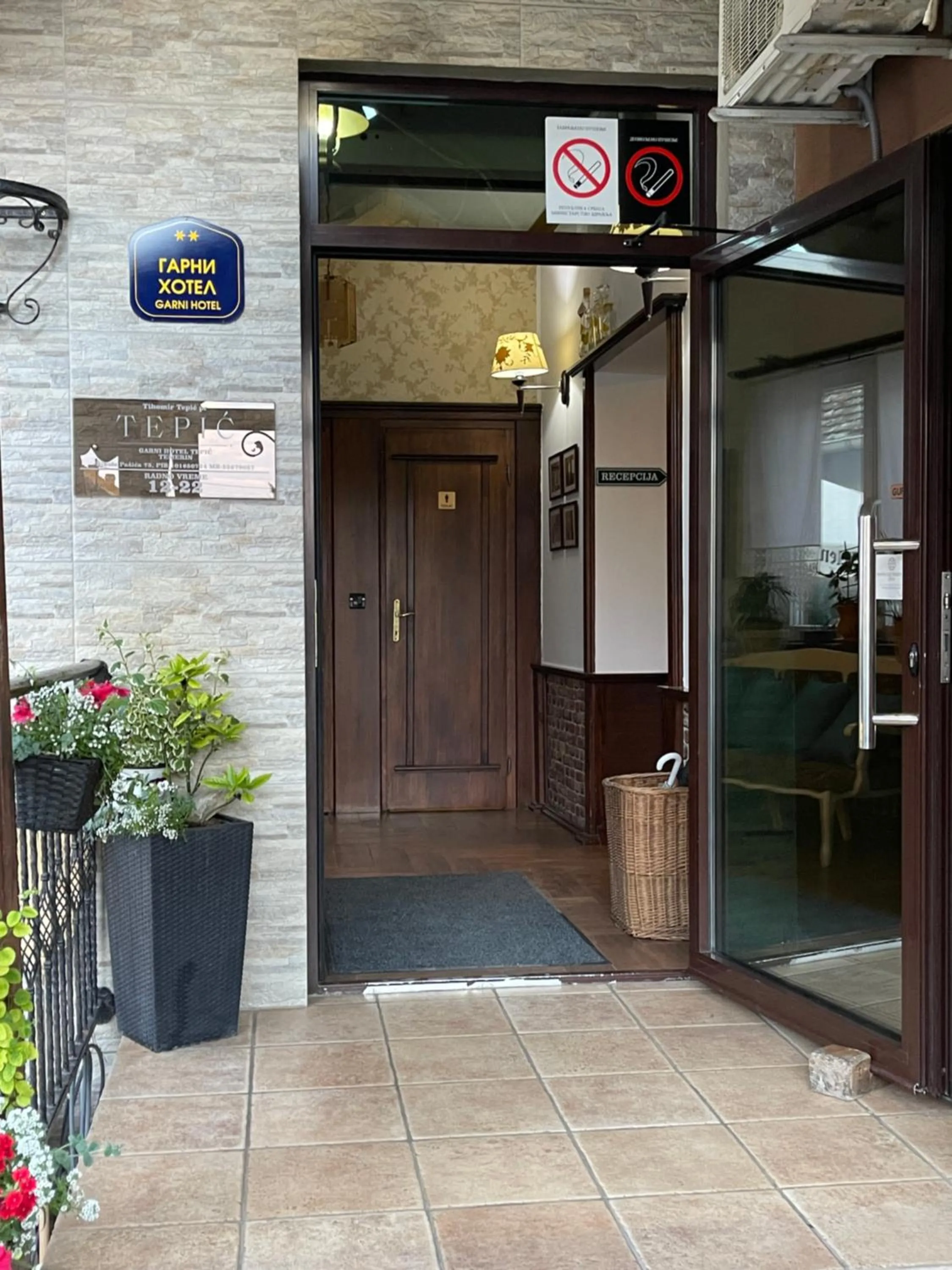 Facade/entrance in TEPIĆ Garni Hotel
