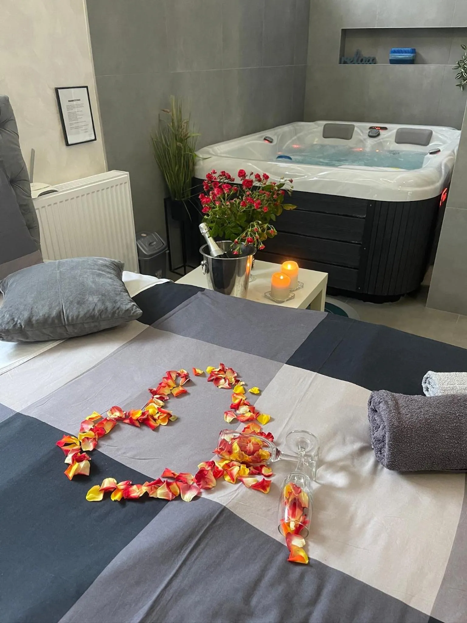 Bed in TEPIĆ Garni Hotel