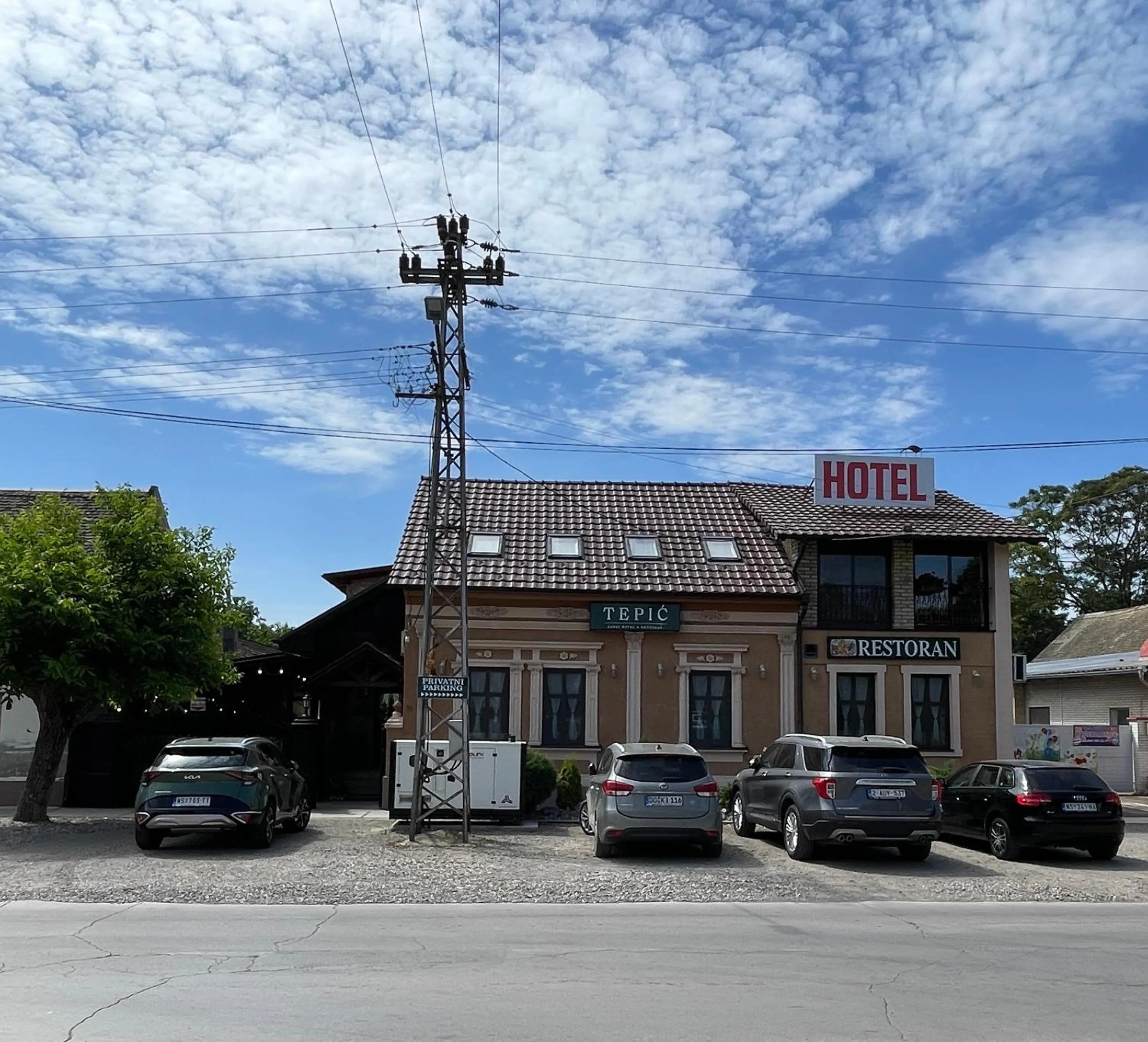 Property building in TEPIĆ Garni Hotel