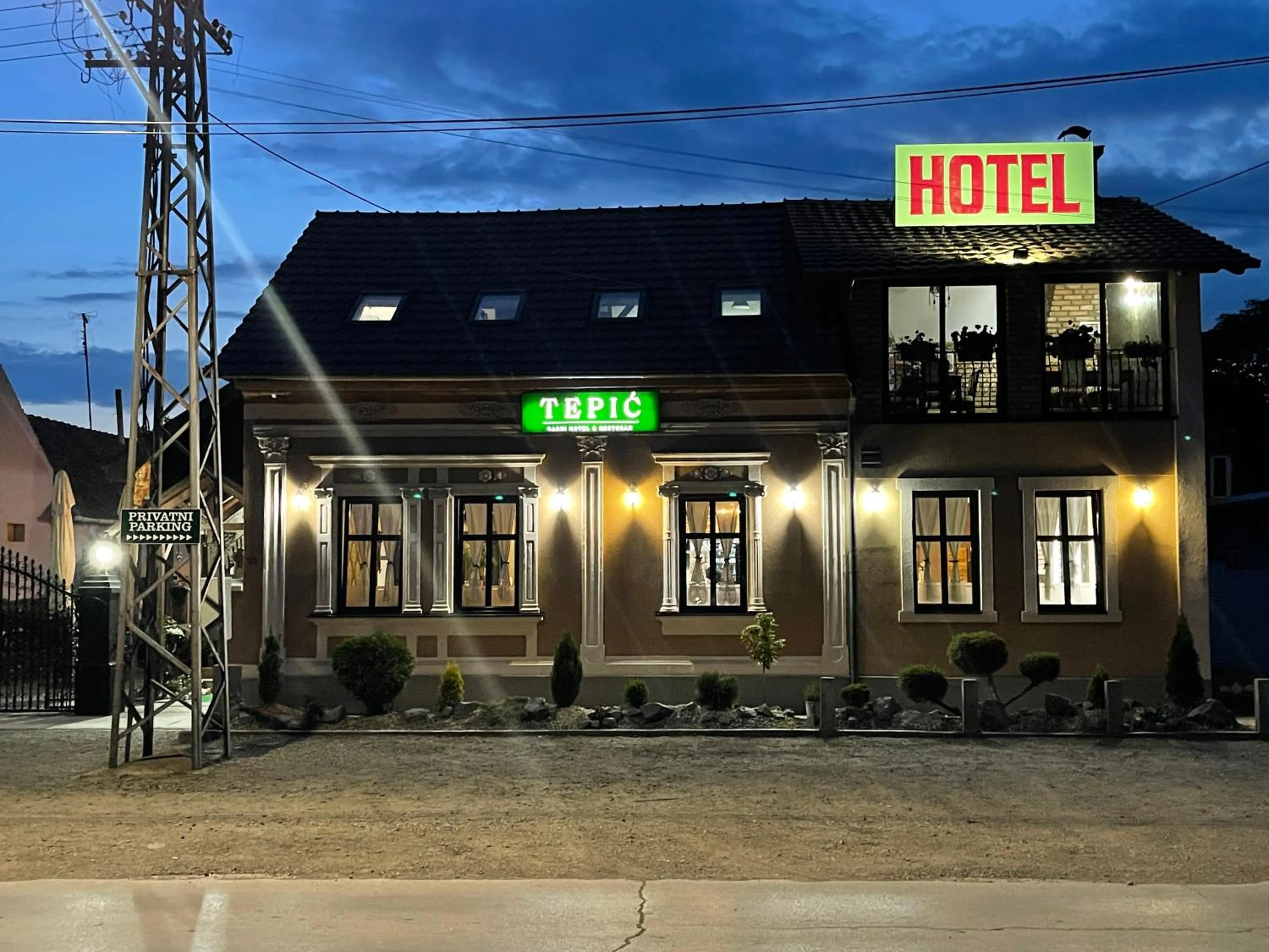 Property building in TEPIĆ Garni Hotel