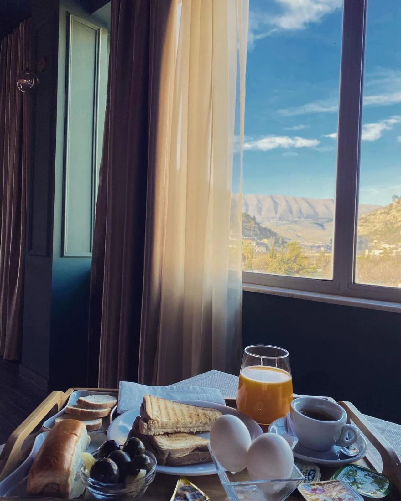 Food and drinks in Hotel Republika Berat