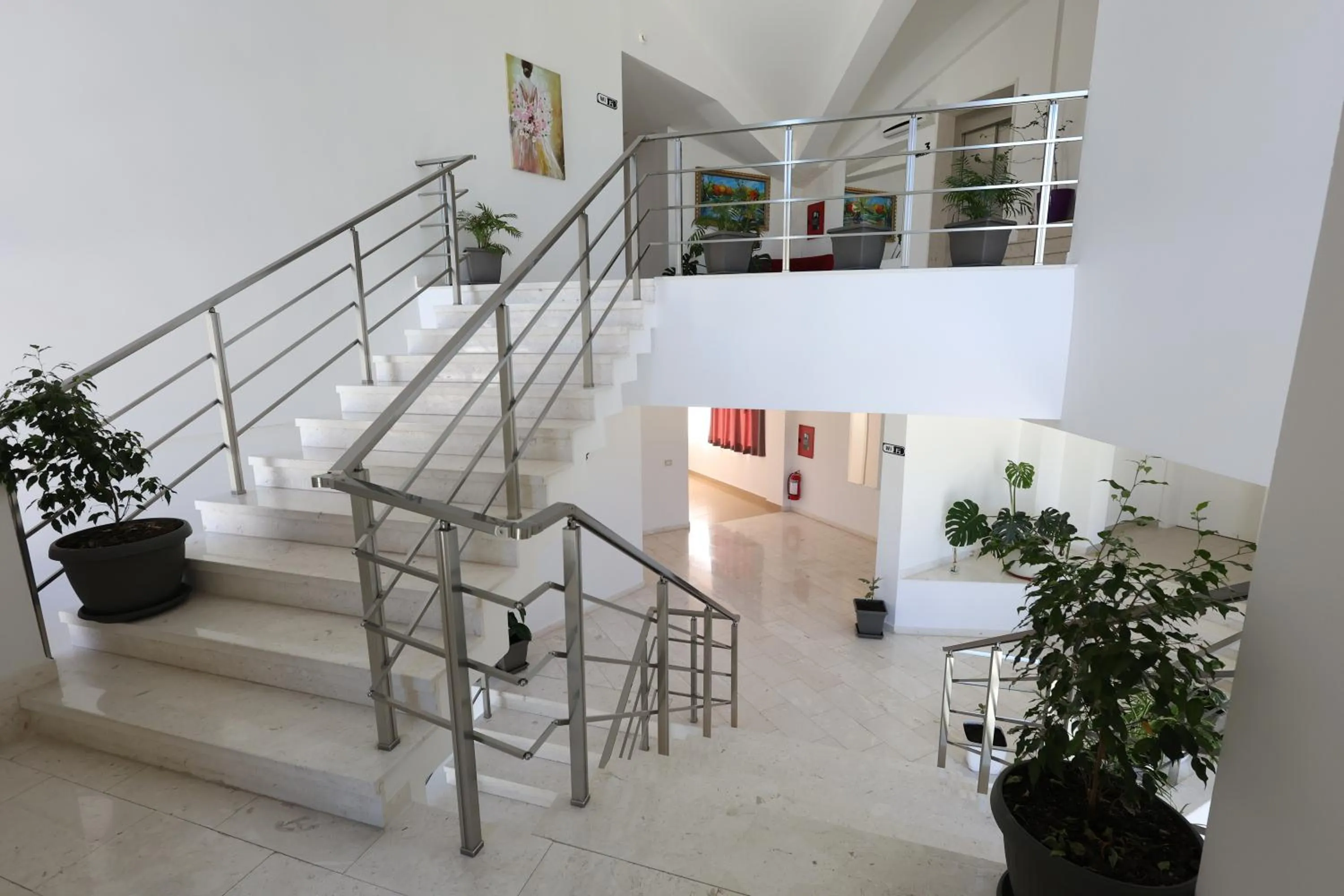 Lobby or reception in Hotel Republika Berat