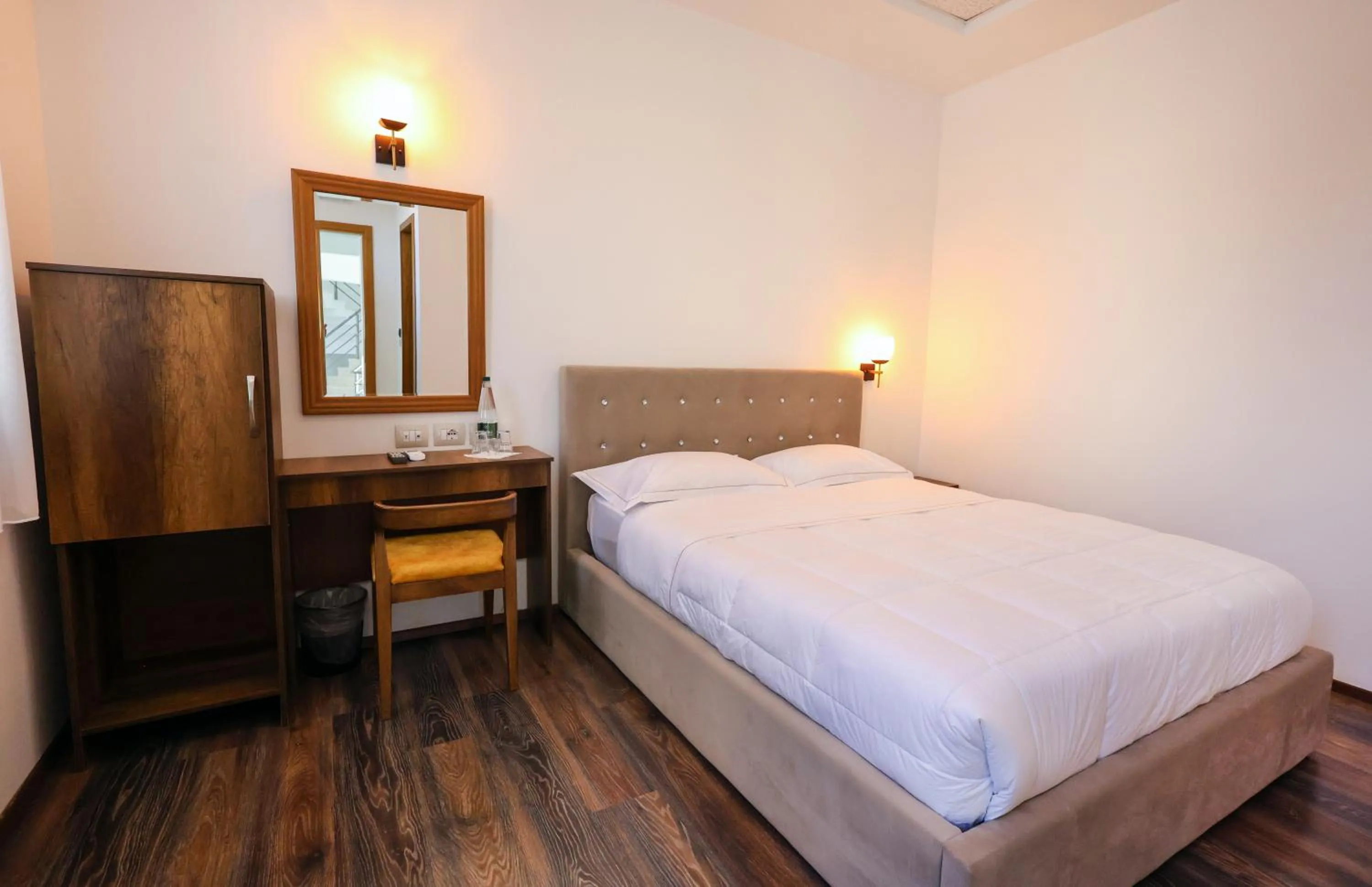 Bed in Hotel Republika Berat