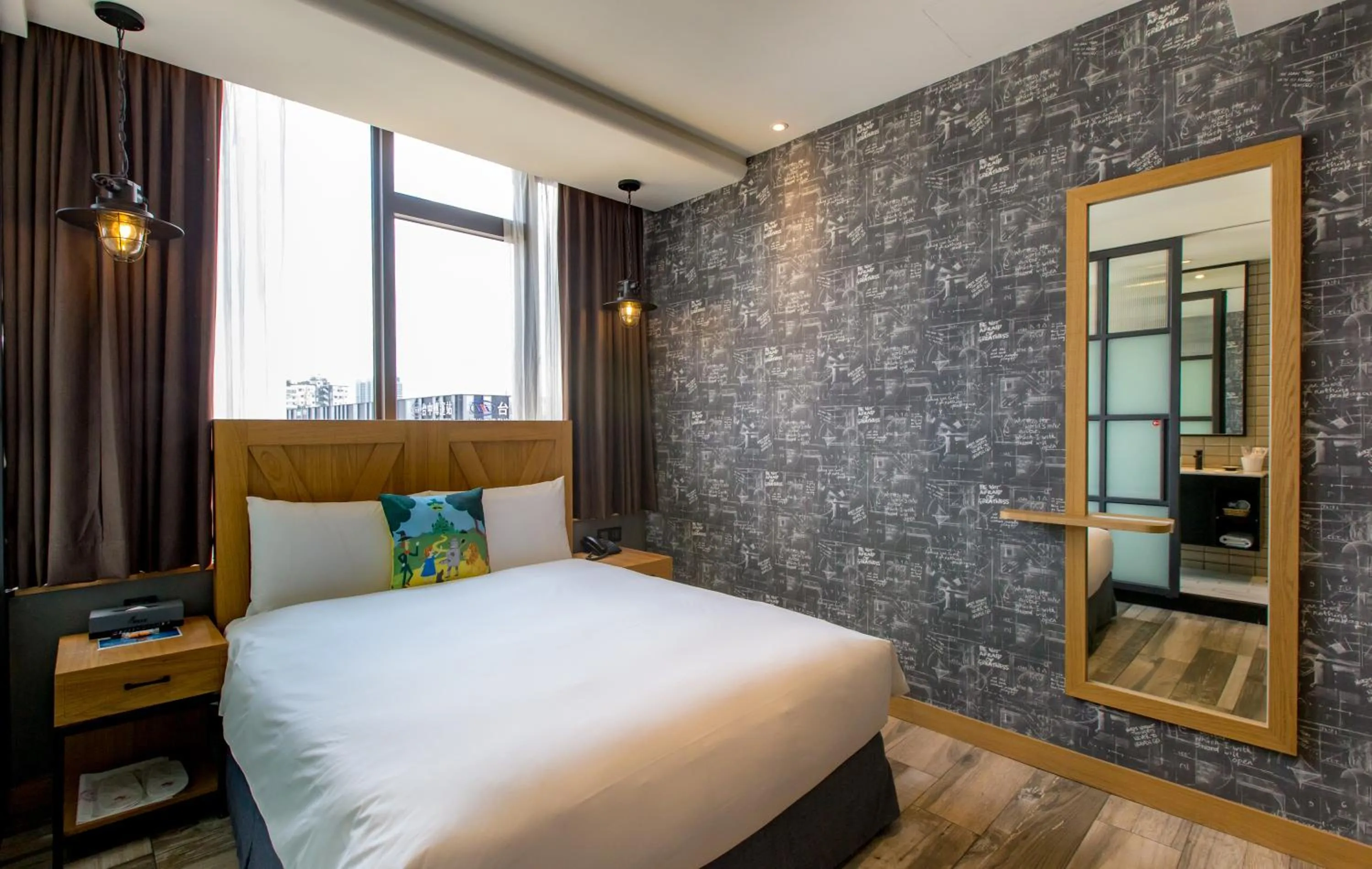 Bed in Norway Forest Travel hotel 3 Taichung