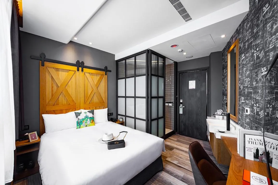 Bed in Norway Forest Travel hotel 3 Taichung