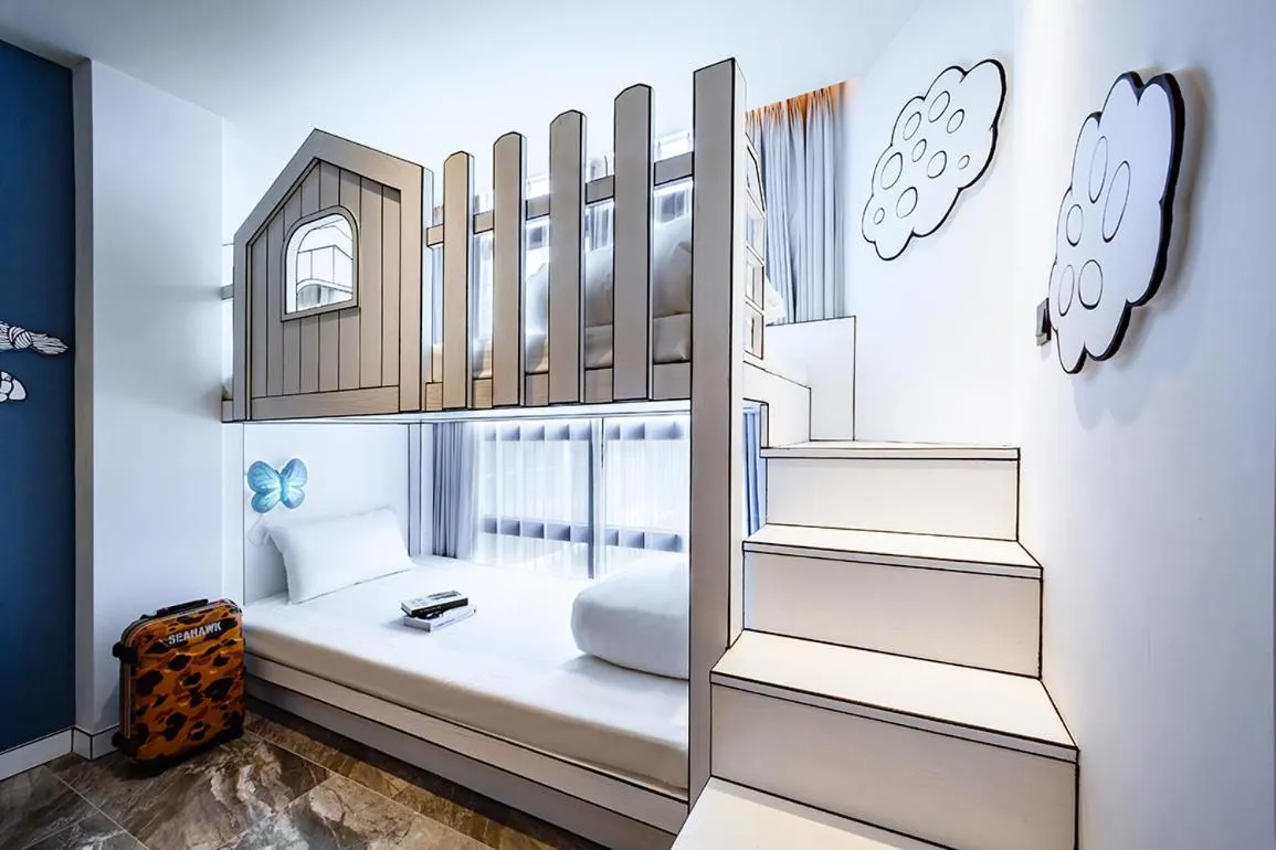 Bed in Norway Forest Travel hotel 3 Taichung