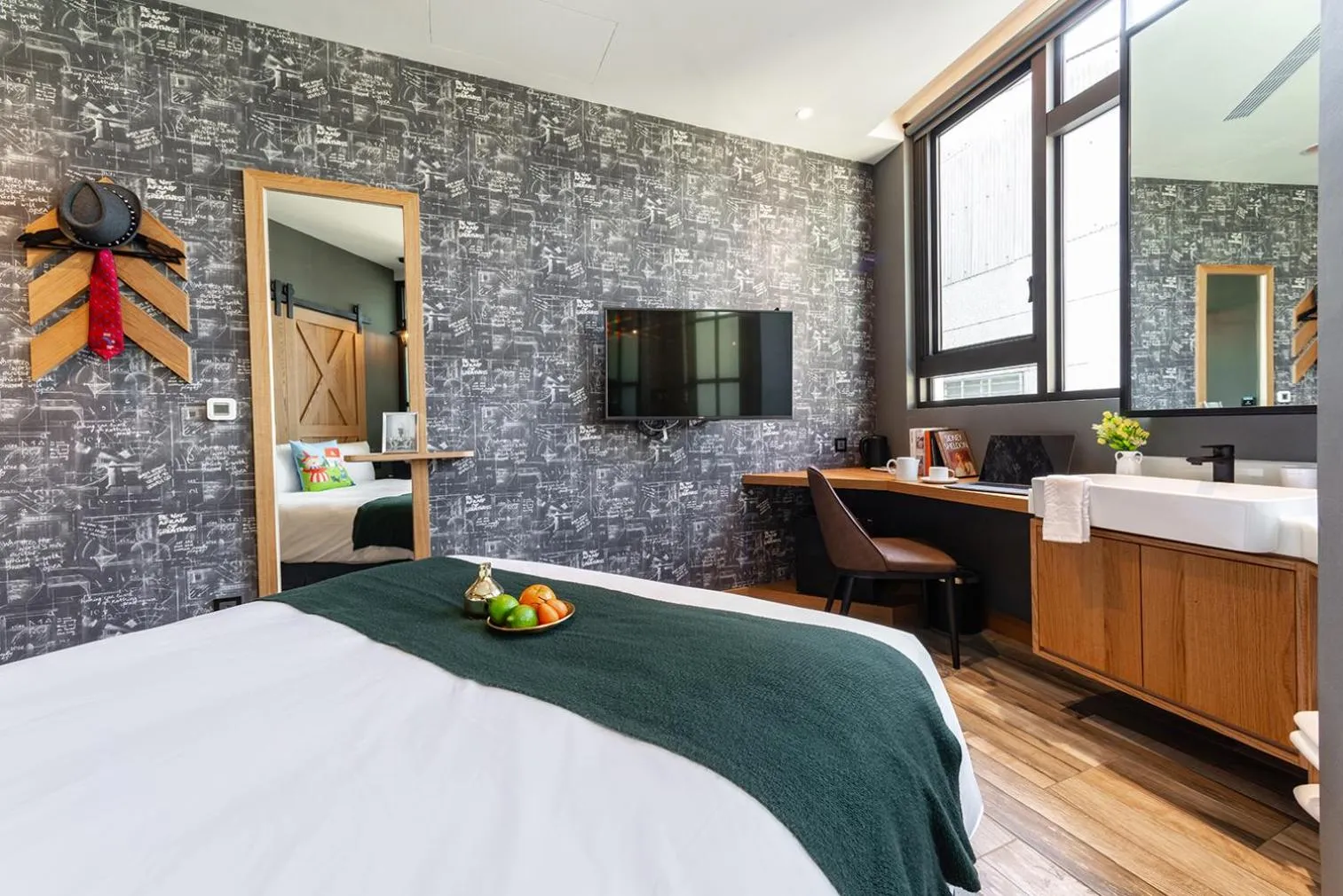 Bed in Norway Forest Travel hotel 3 Taichung