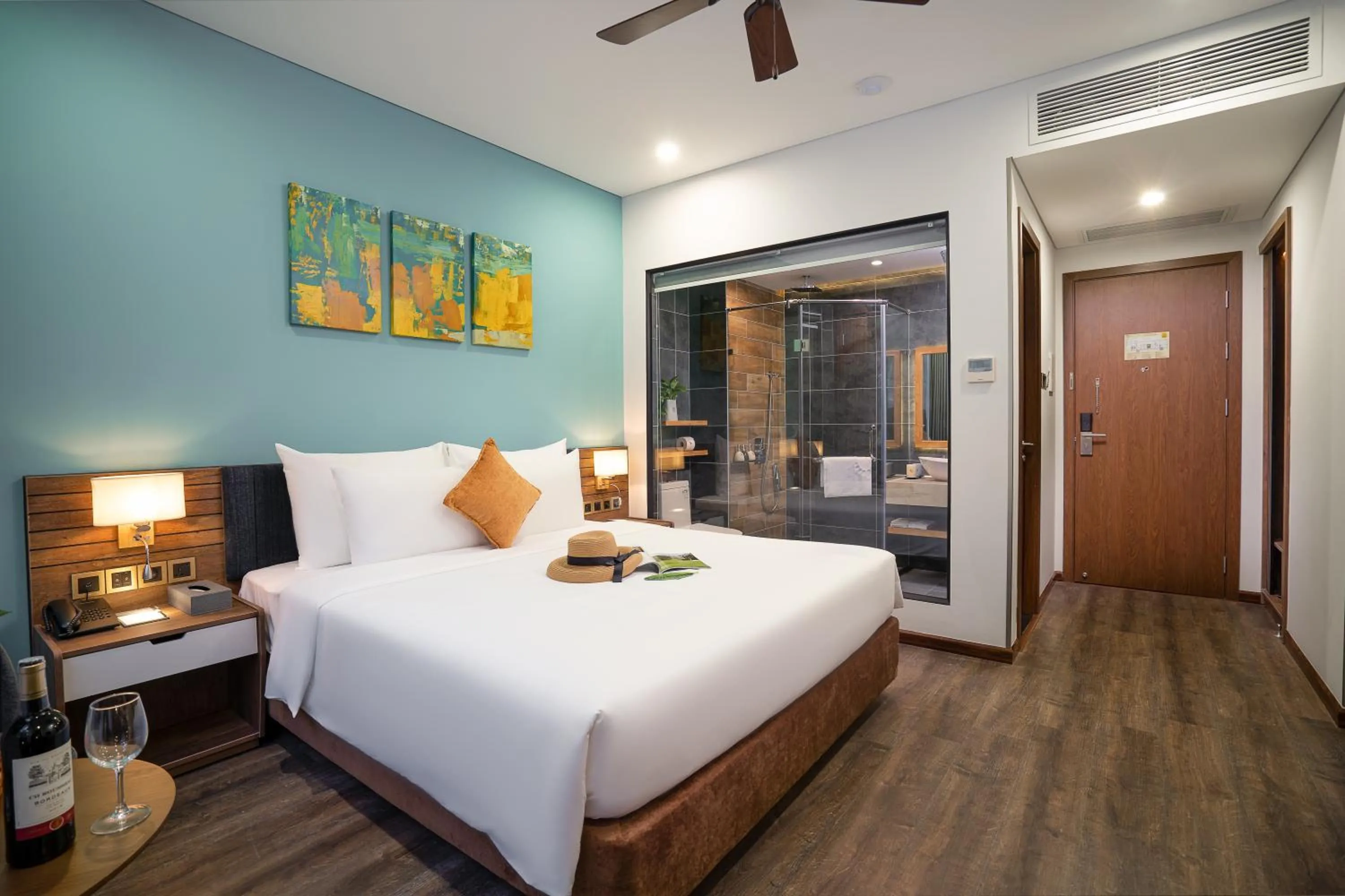 Bed in Chi House Danang Hotel and Apartment