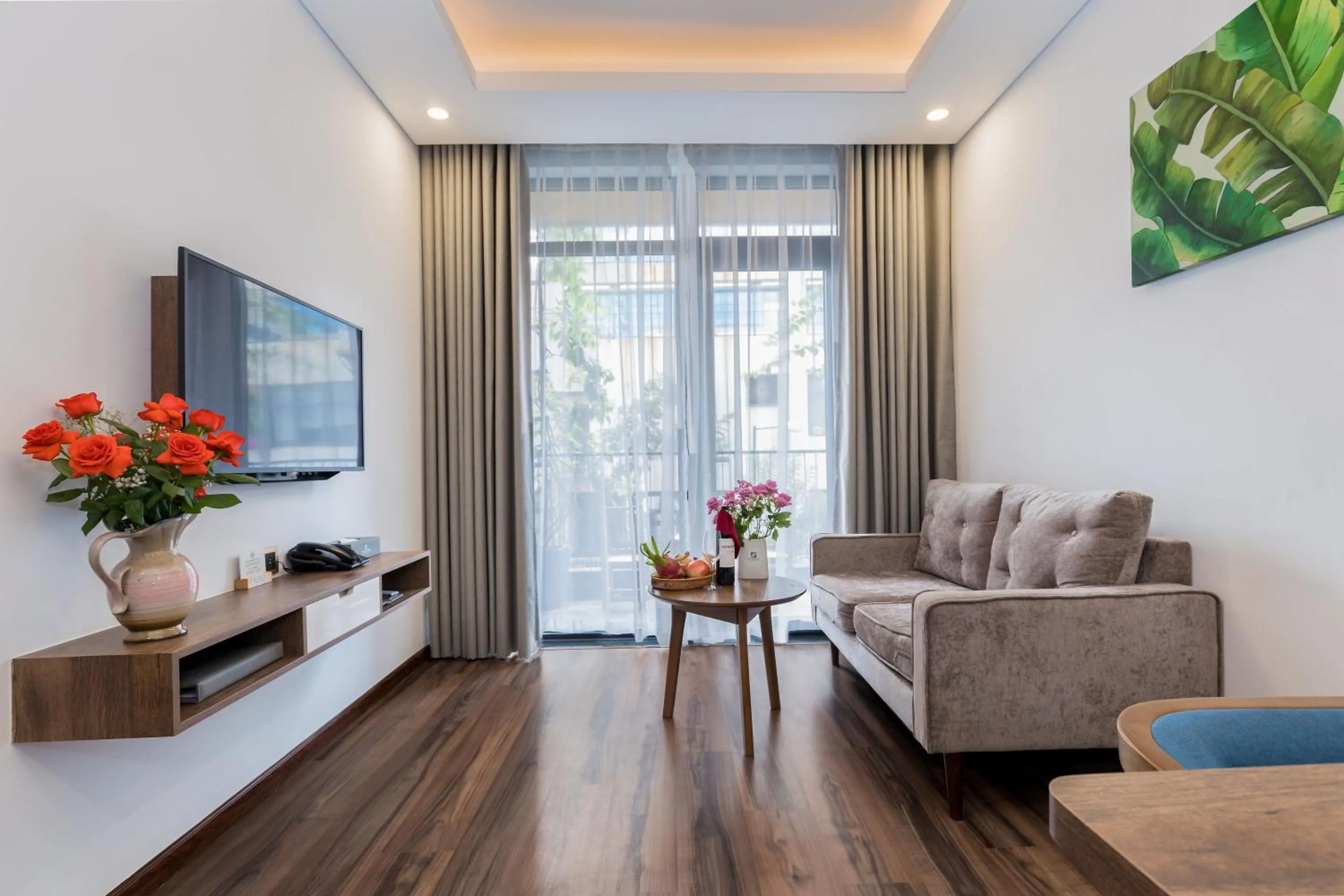 Living room in Chi House Danang Hotel and Apartment