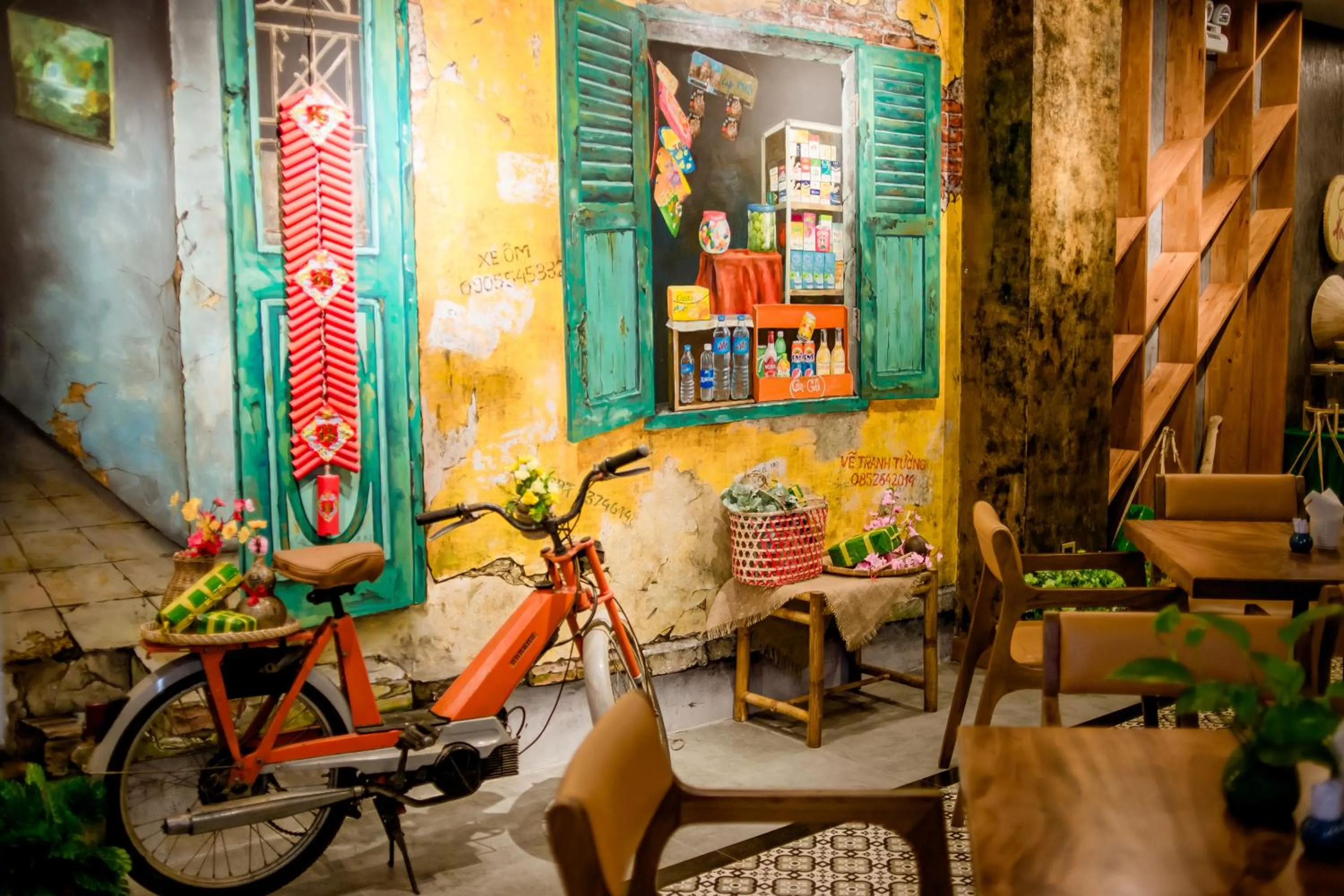 Area and facilities in Chi House Danang Hotel and Apartment