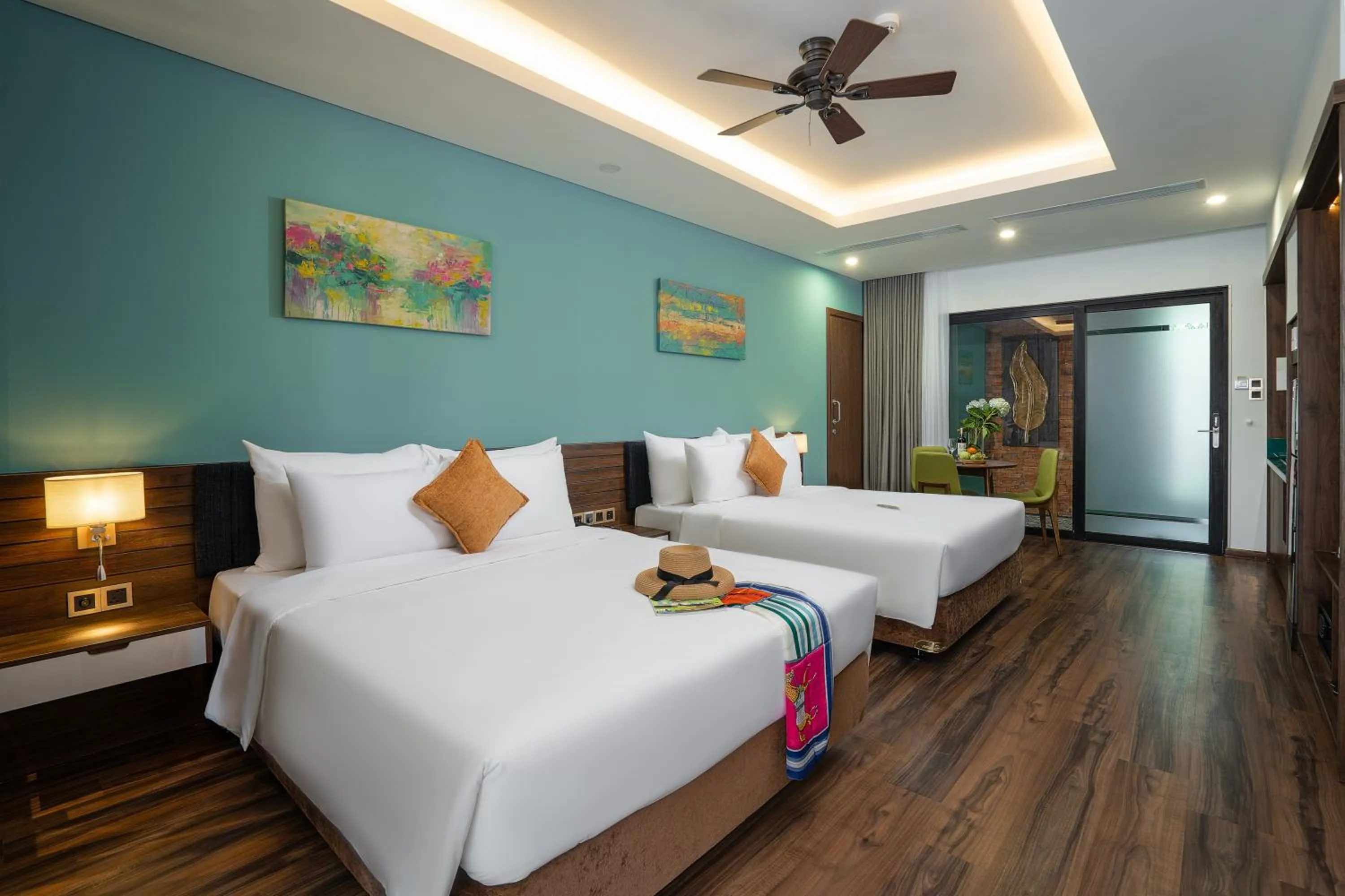 Bed in Chi House Danang Hotel and Apartment