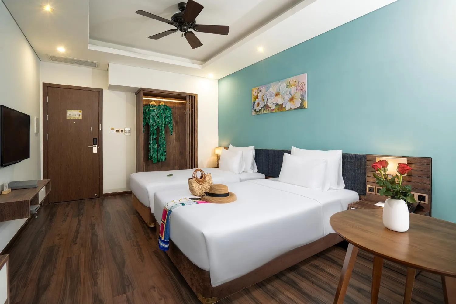 Bed in Chi House Danang Hotel and Apartment